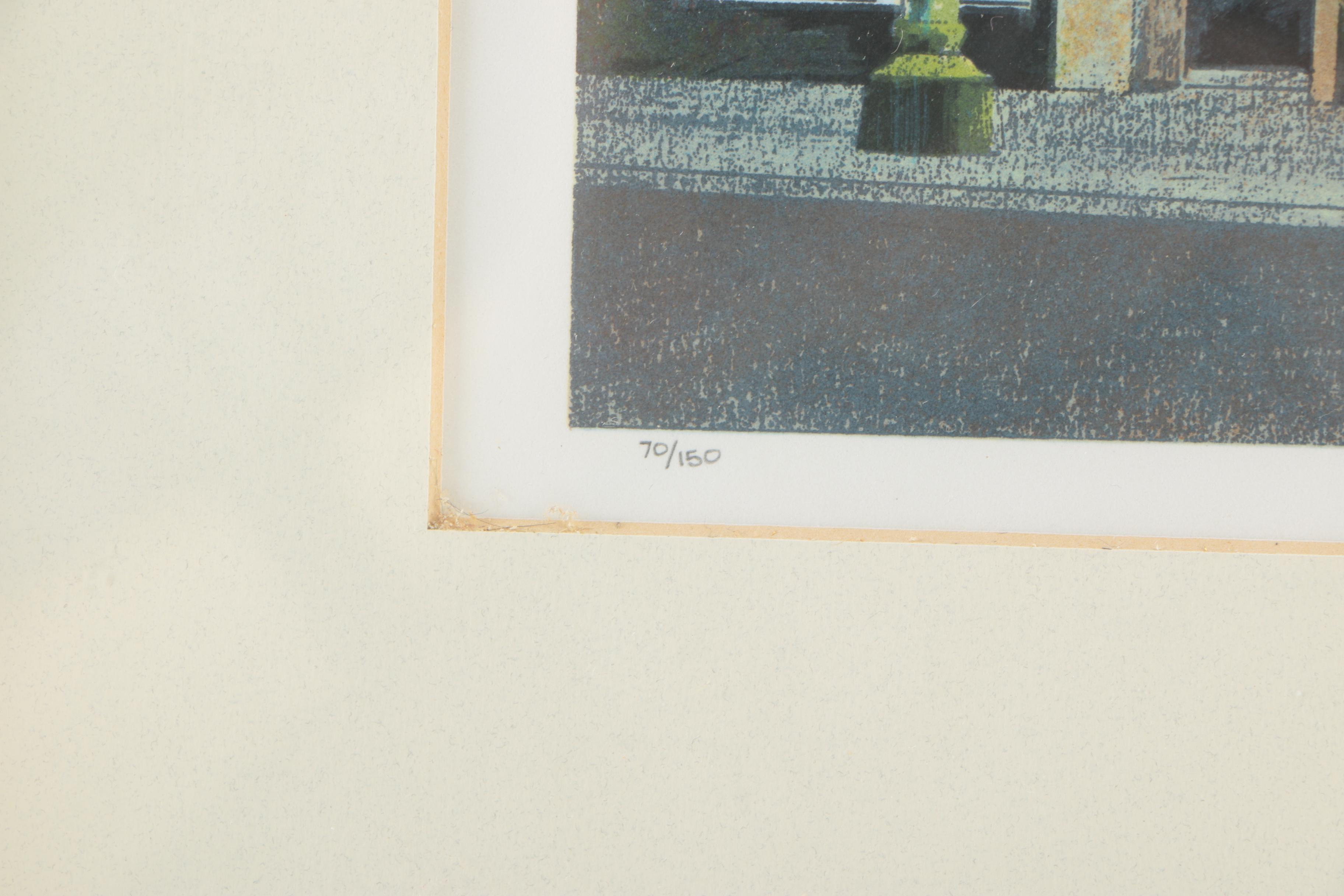 Robert M. Addison Limited Edition Serigraph on Paper "Orpheum Theatre"