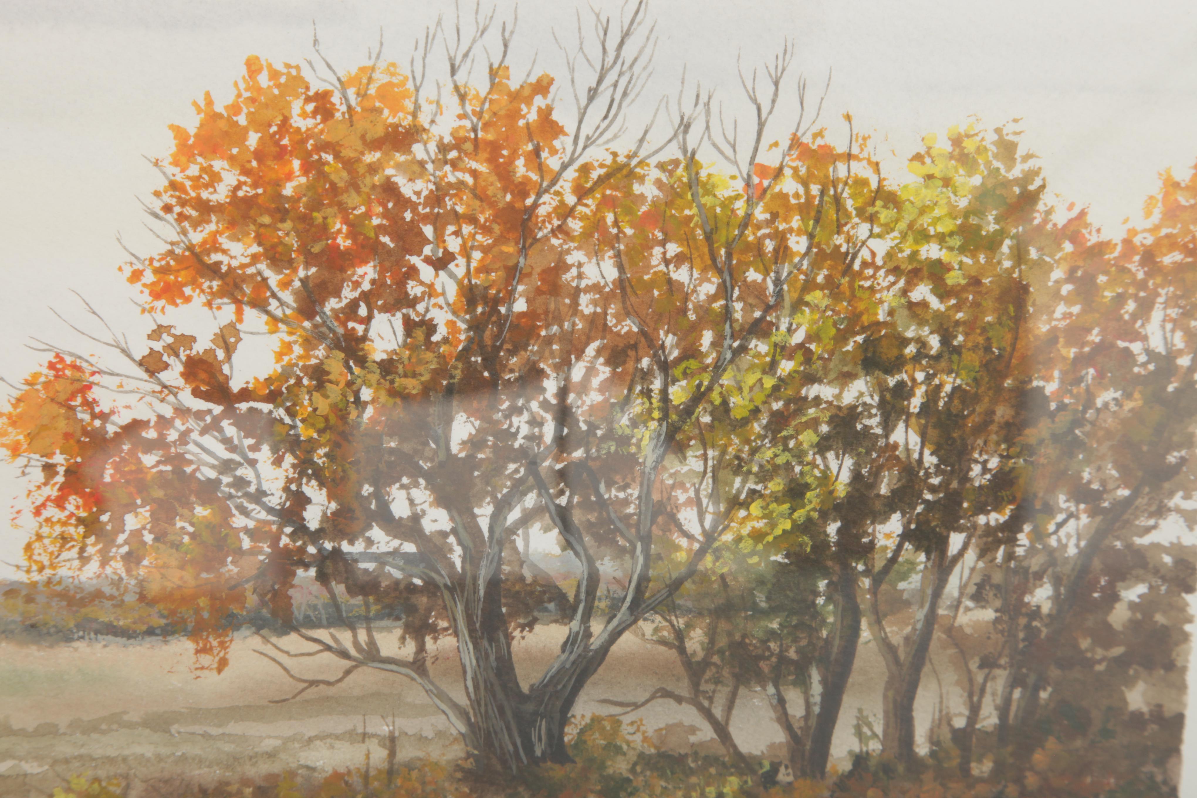 Shirley Mihlik Thompson Watercolor on Paper