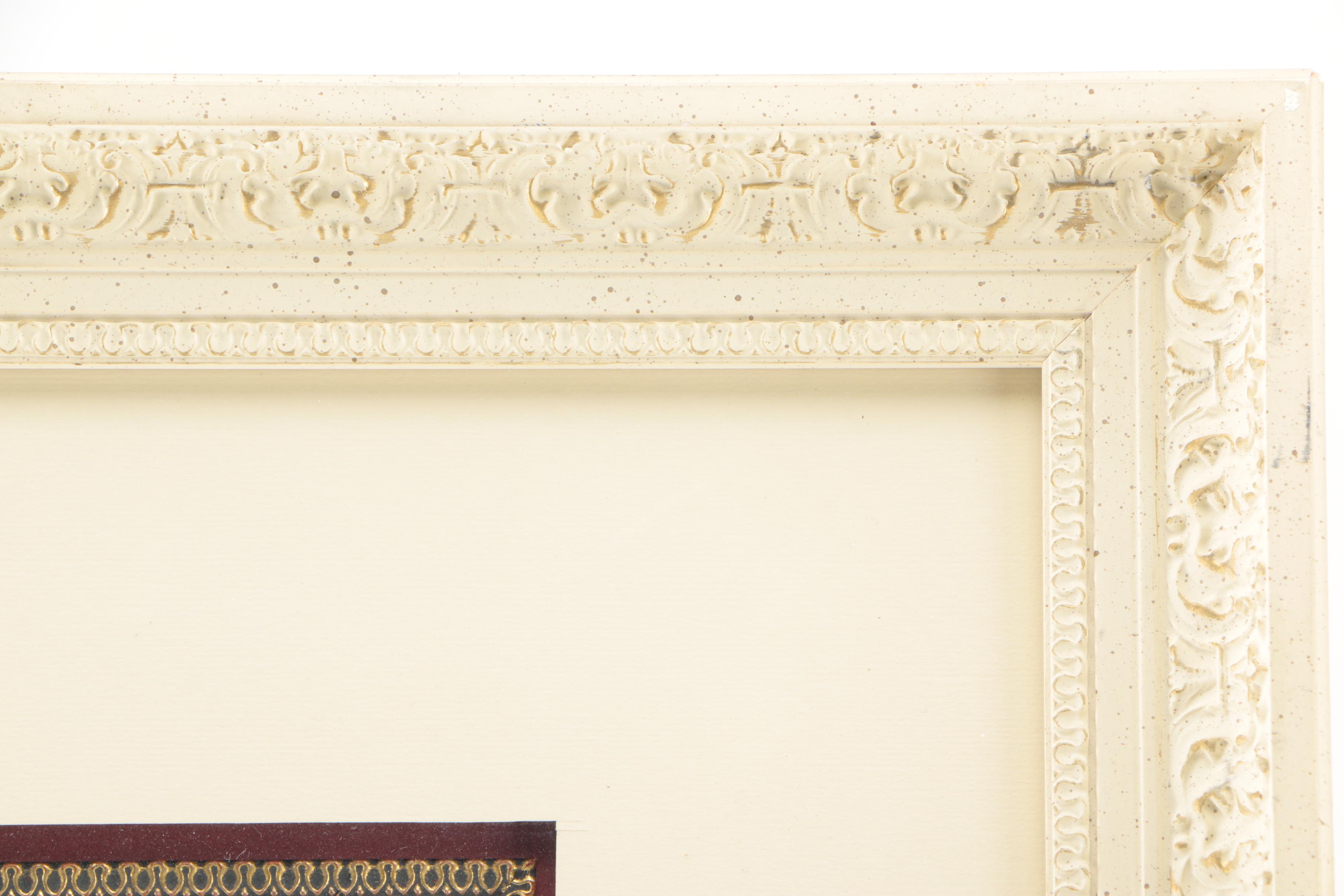 Lithograph After William Allen Rogers "The Cue"