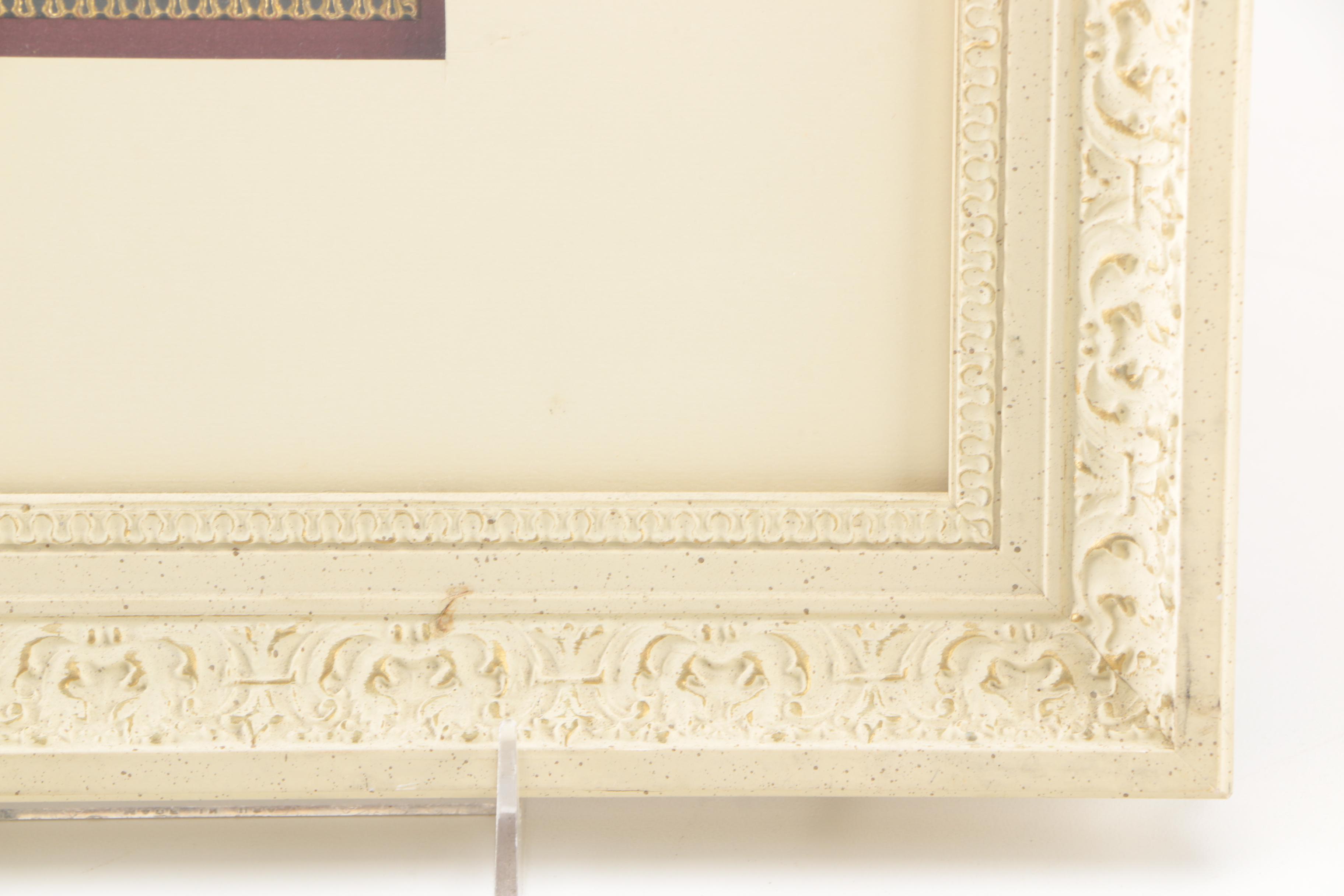 Lithograph After William Allen Rogers "The Cue"