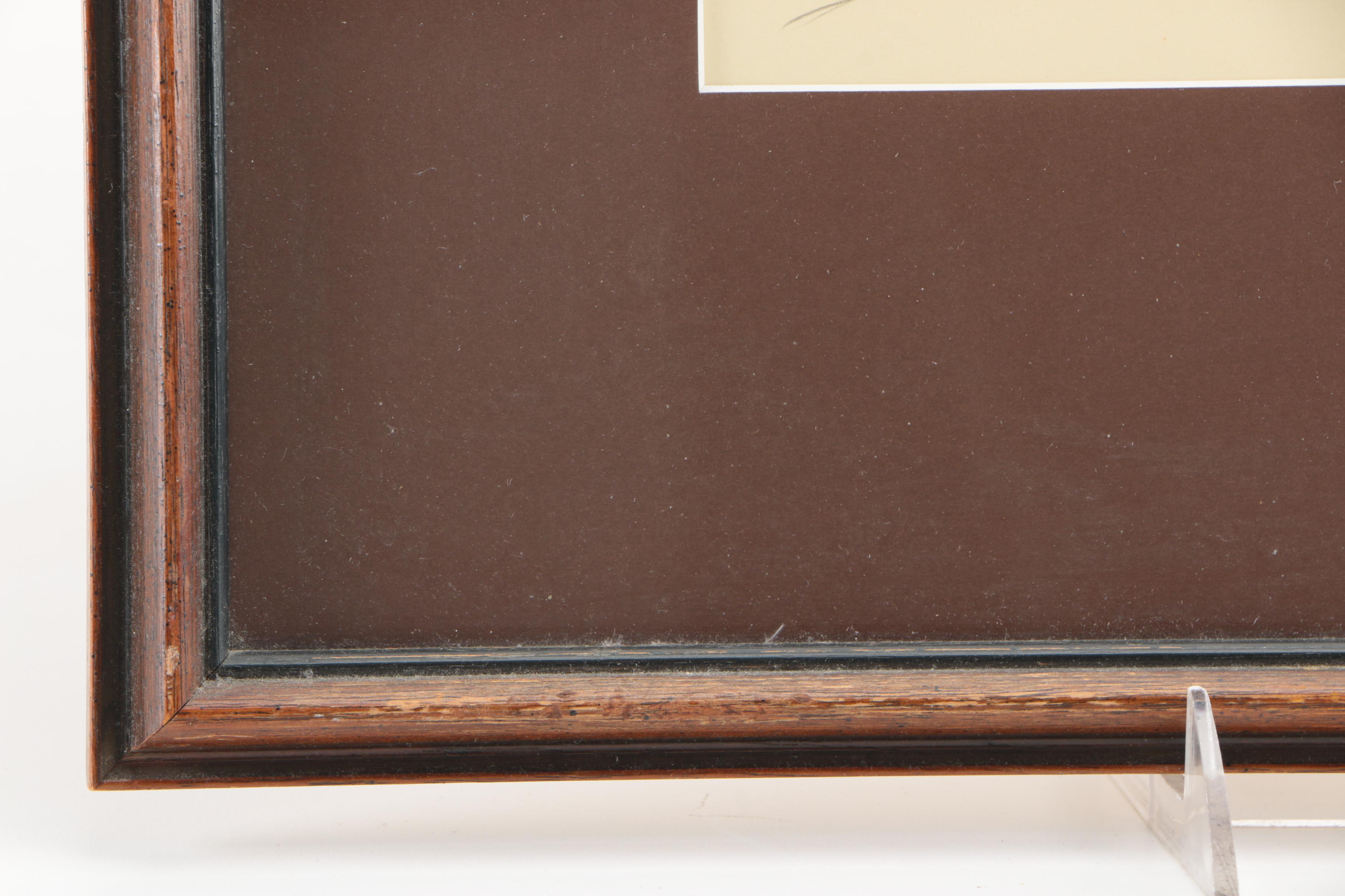 M. Zobeti Etching of Three Terriers