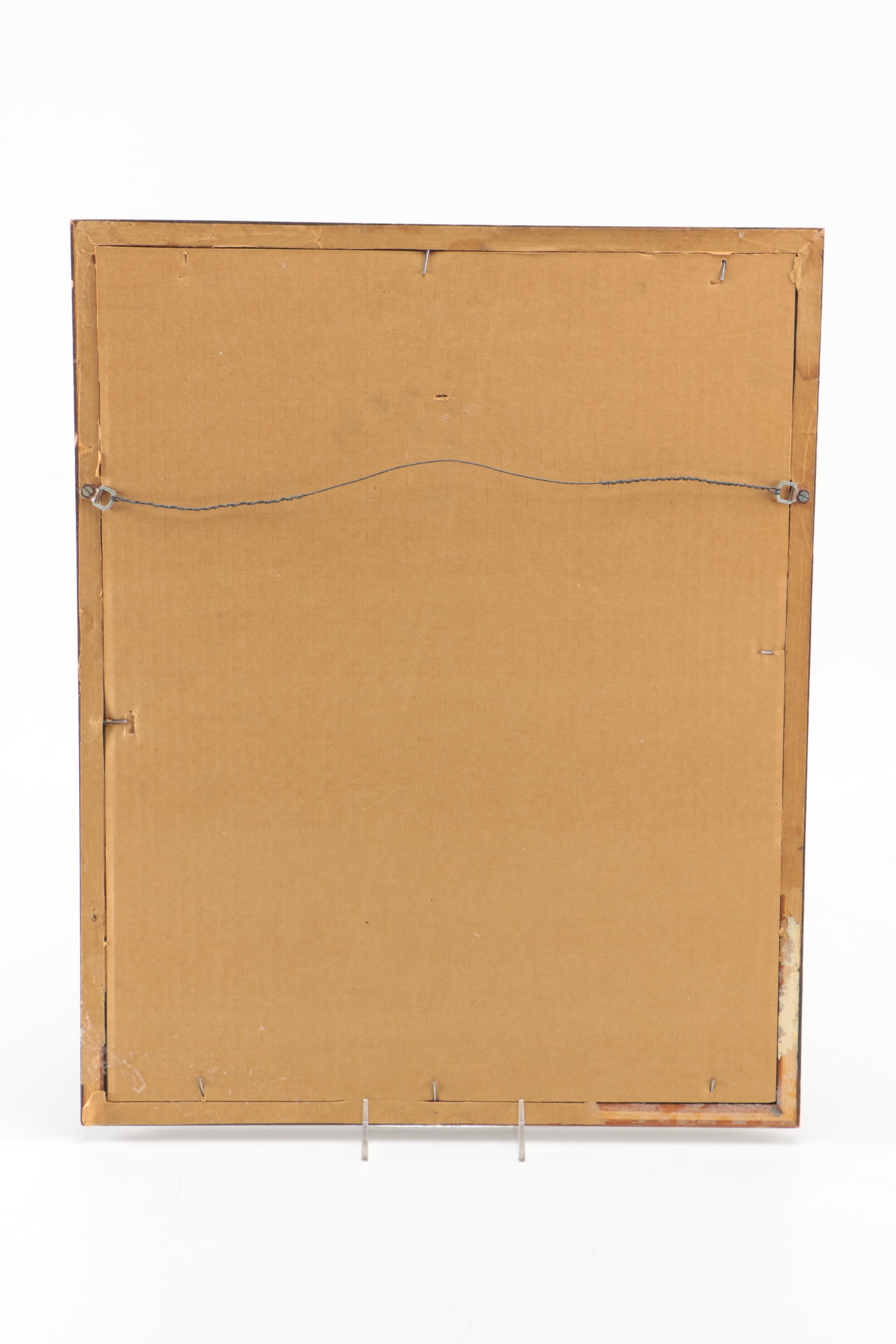 M. Zobeti Etching of Three Terriers