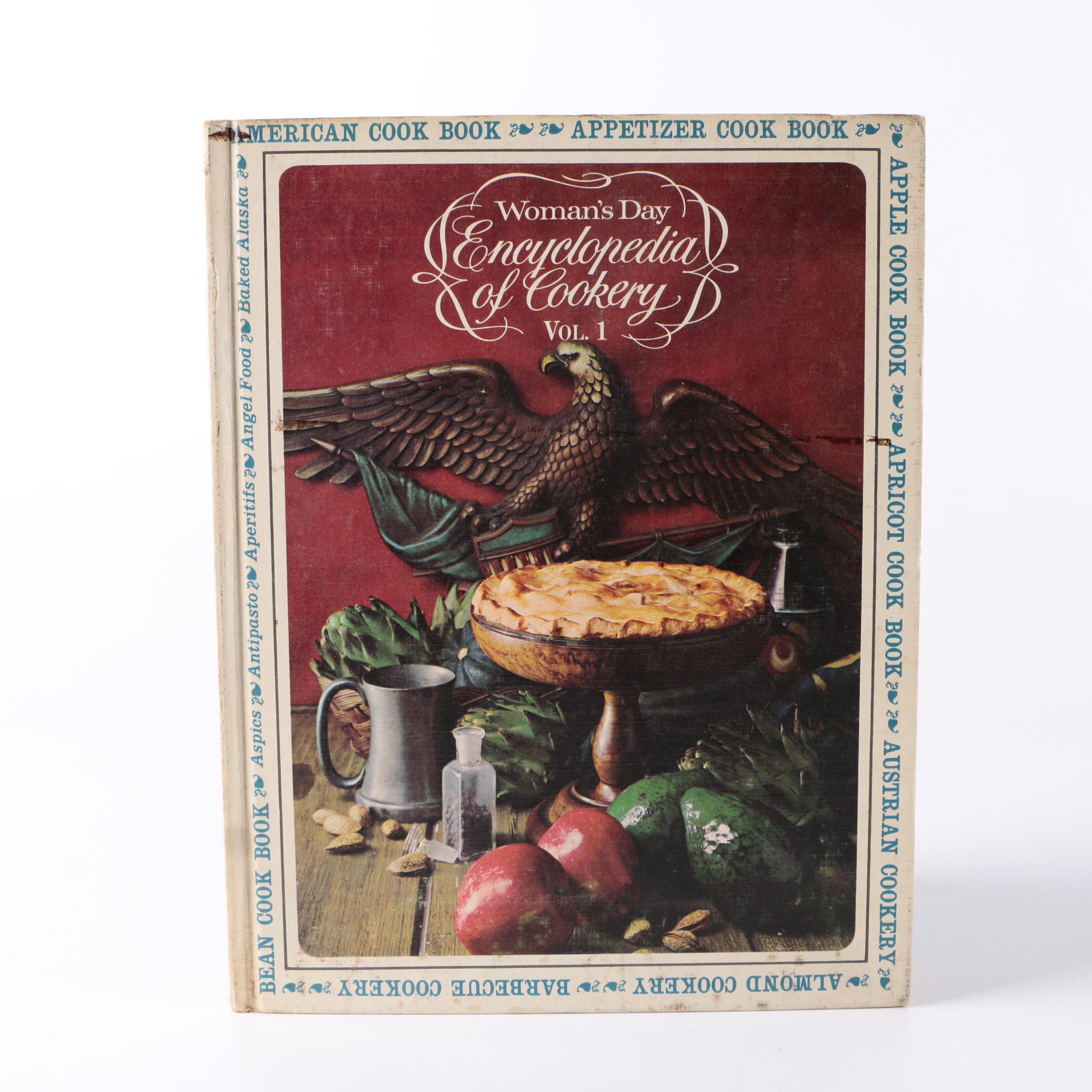 Vintage Set of "Woman's Day Encyclopedia of Cookery"