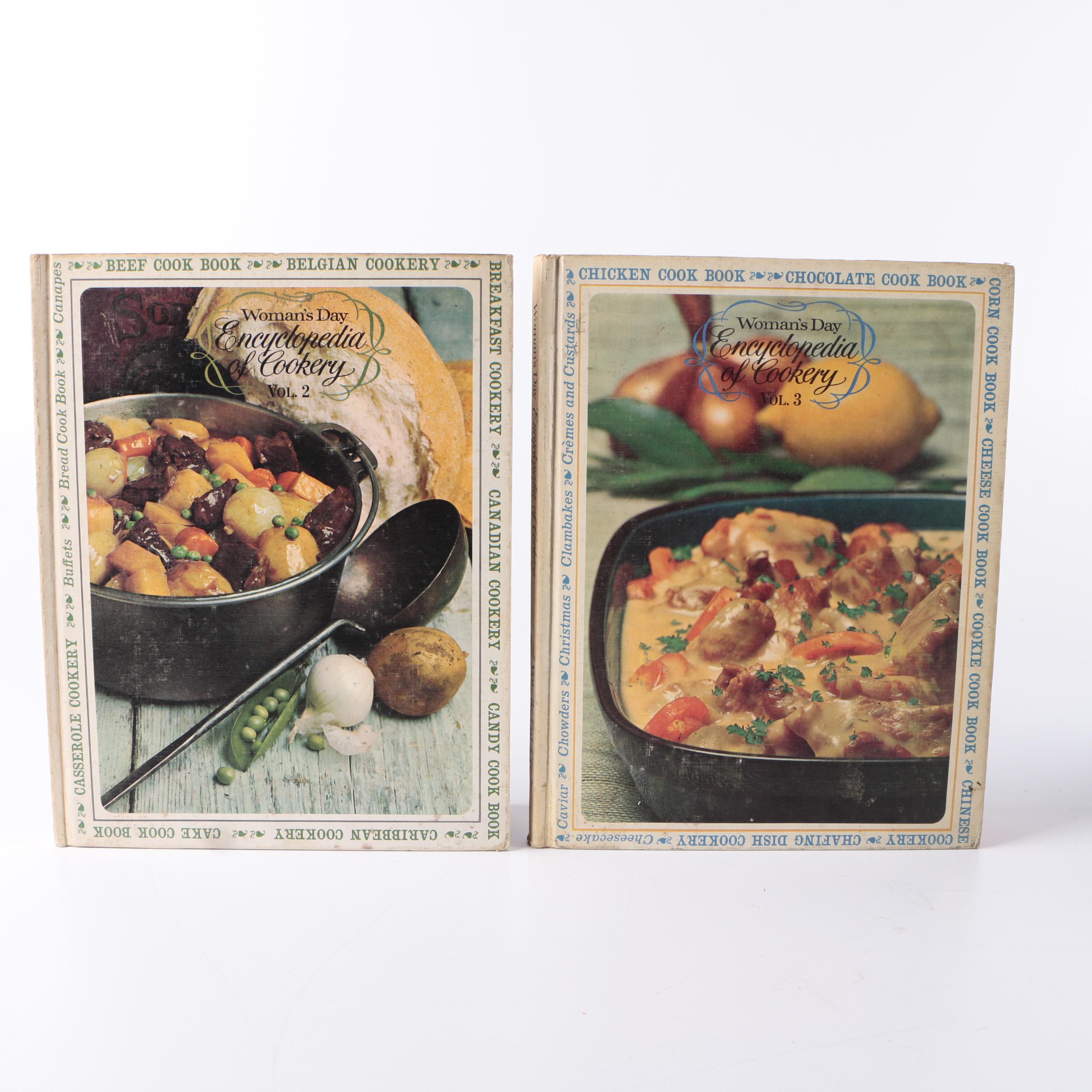 Vintage Set of "Woman's Day Encyclopedia of Cookery"