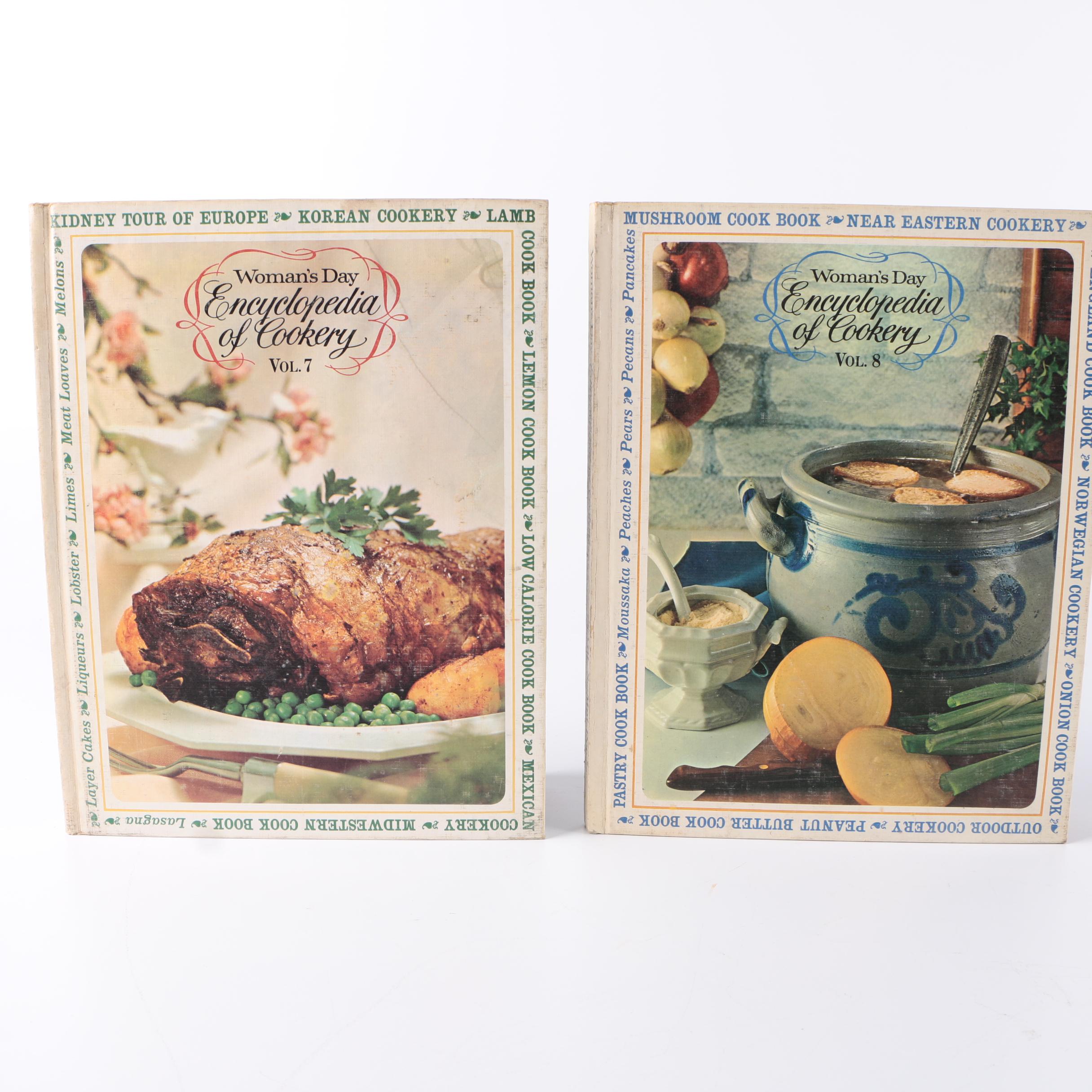 Vintage Set of "Woman's Day Encyclopedia of Cookery"