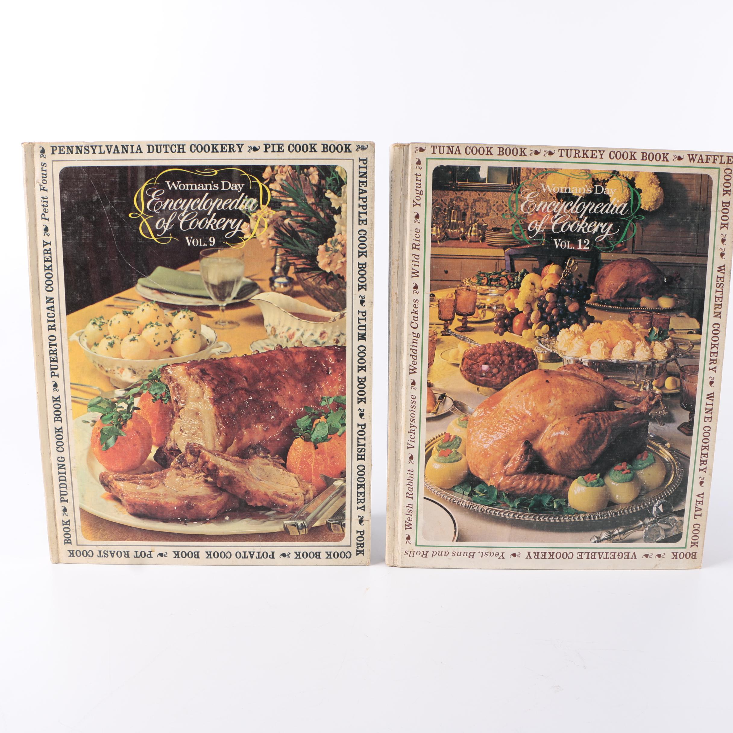 Vintage Set of "Woman's Day Encyclopedia of Cookery"