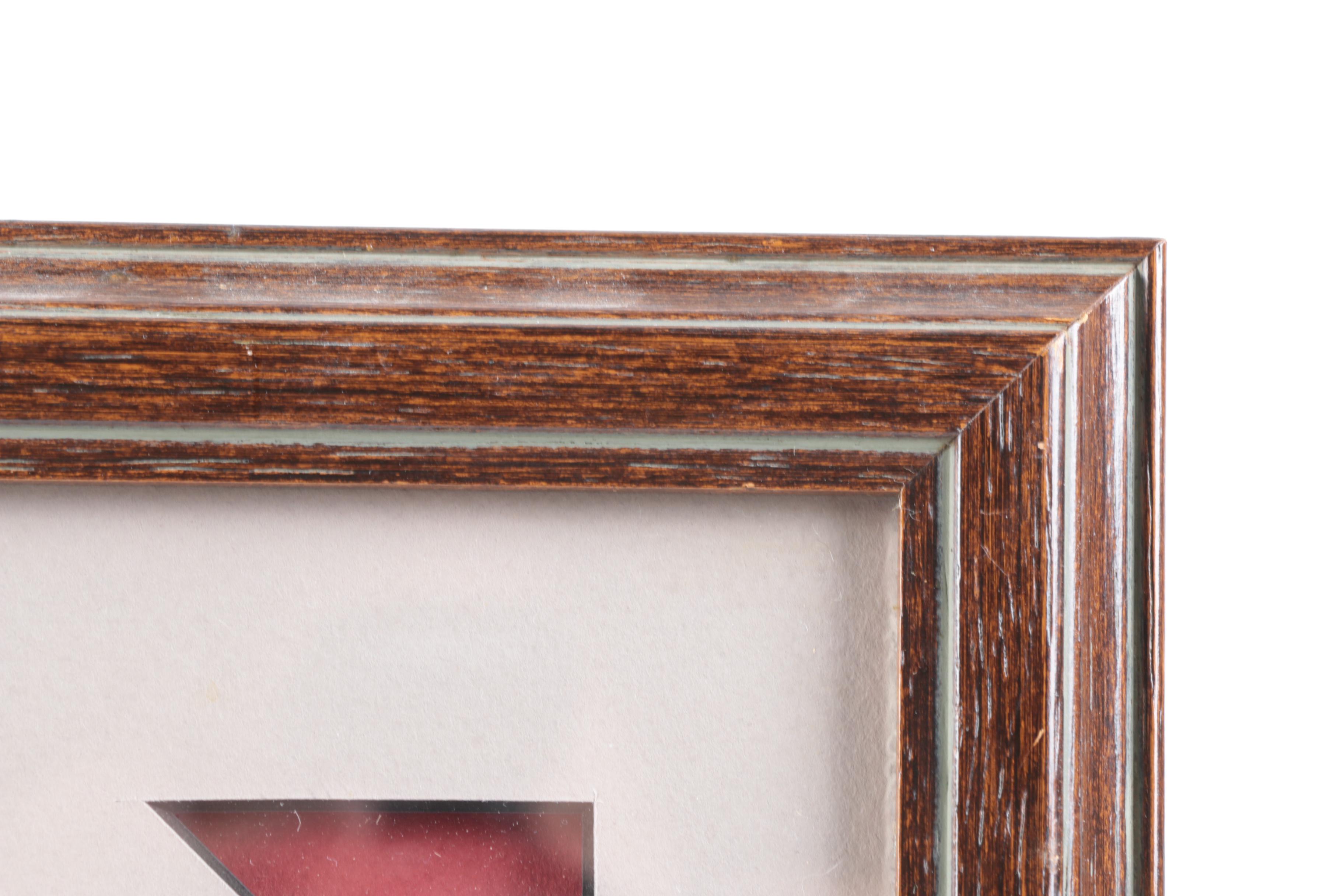 Offset Lithograph after Alicia Ayers with Artifacts