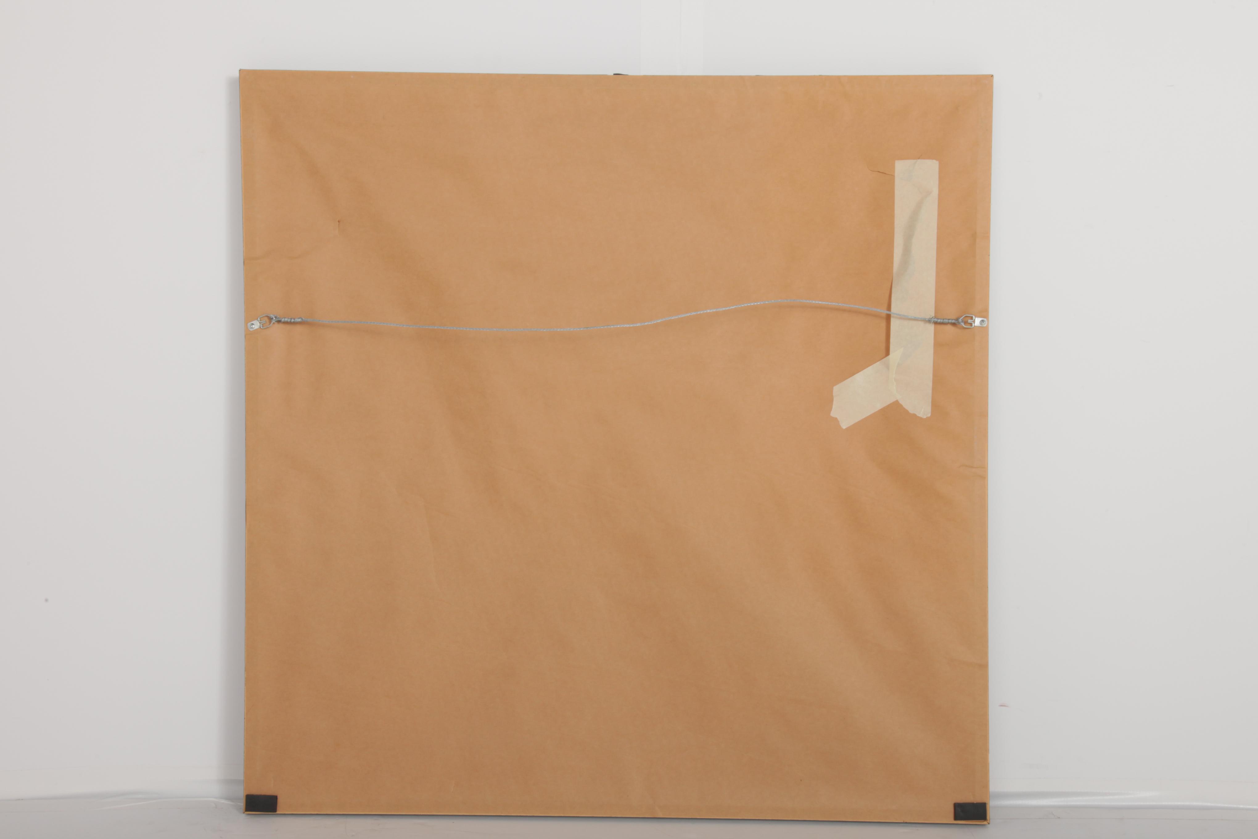 Valter Morais Acrylic Painting on Canvas of Rooster