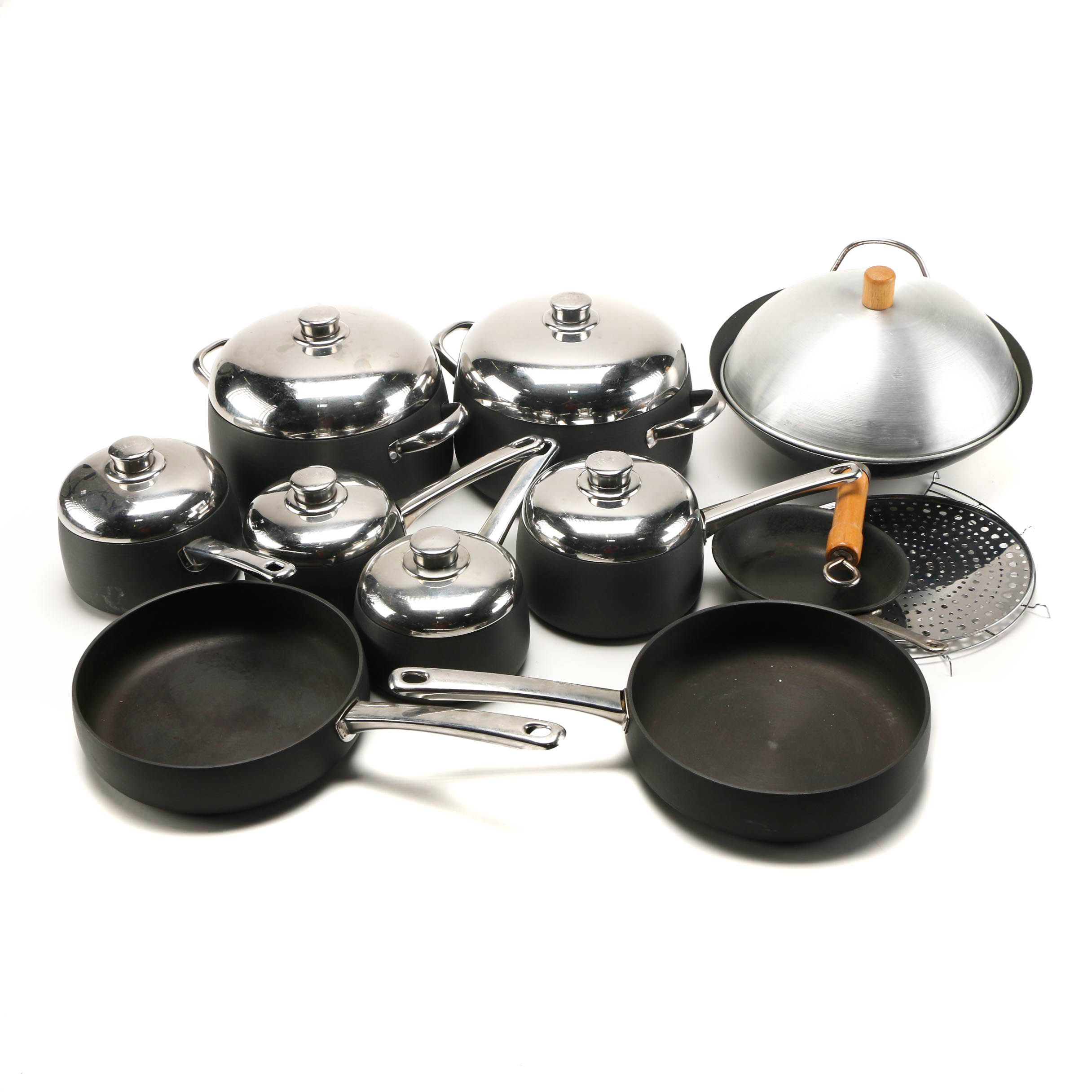 Assortment of Cookware Including Meyer ProForge