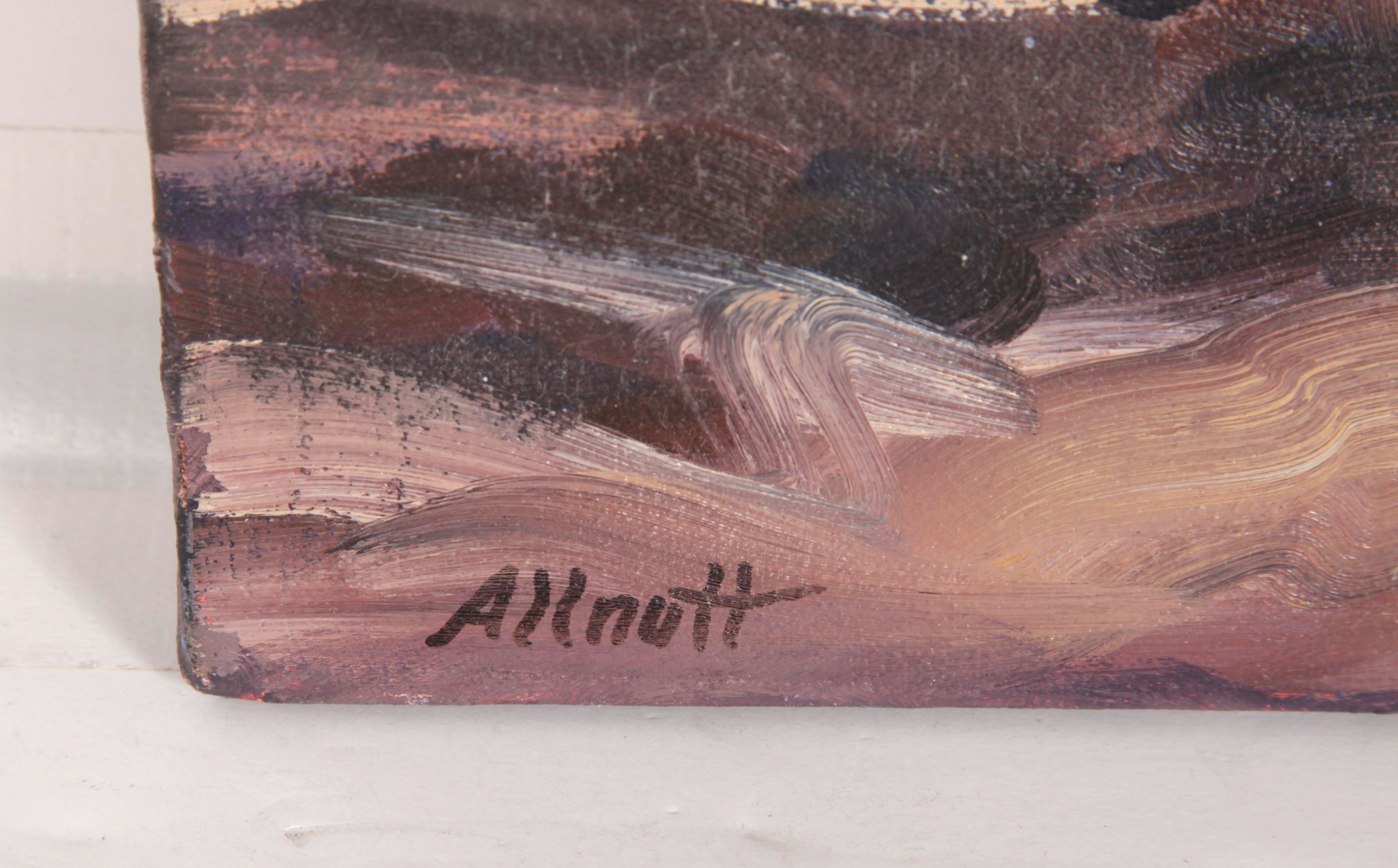 Pam Allnutt Oil Painting on Canvas "Interior View"