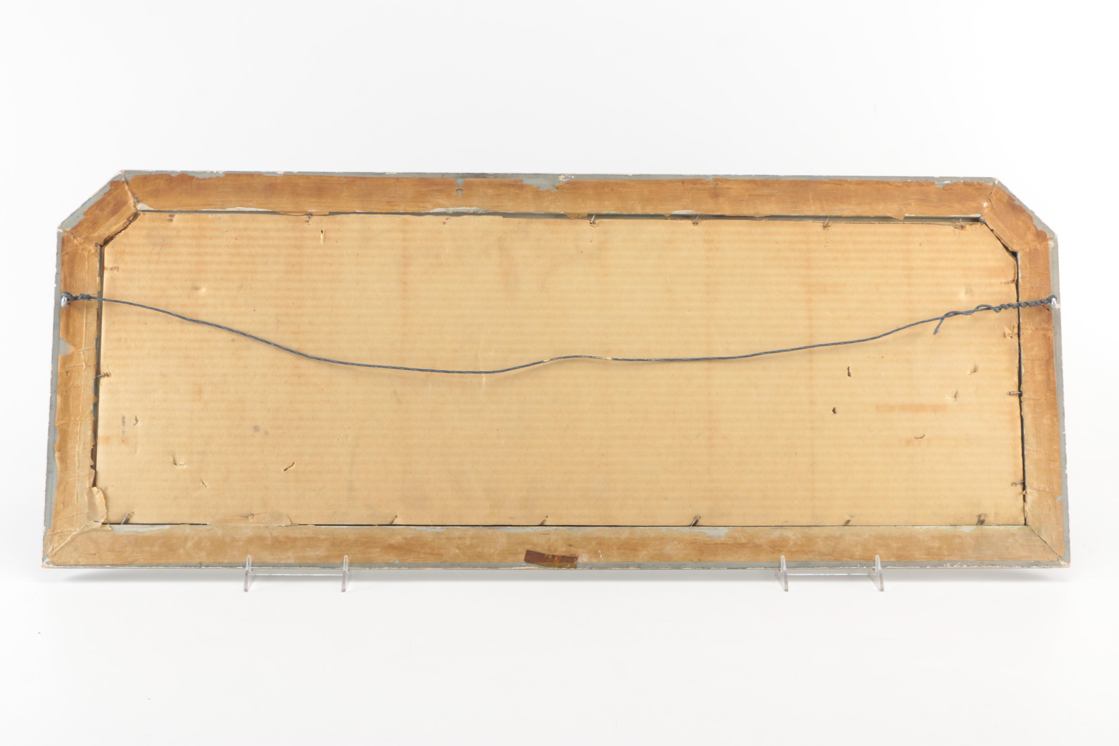 E. Matthews Pastel Drawing of Riverside Forest