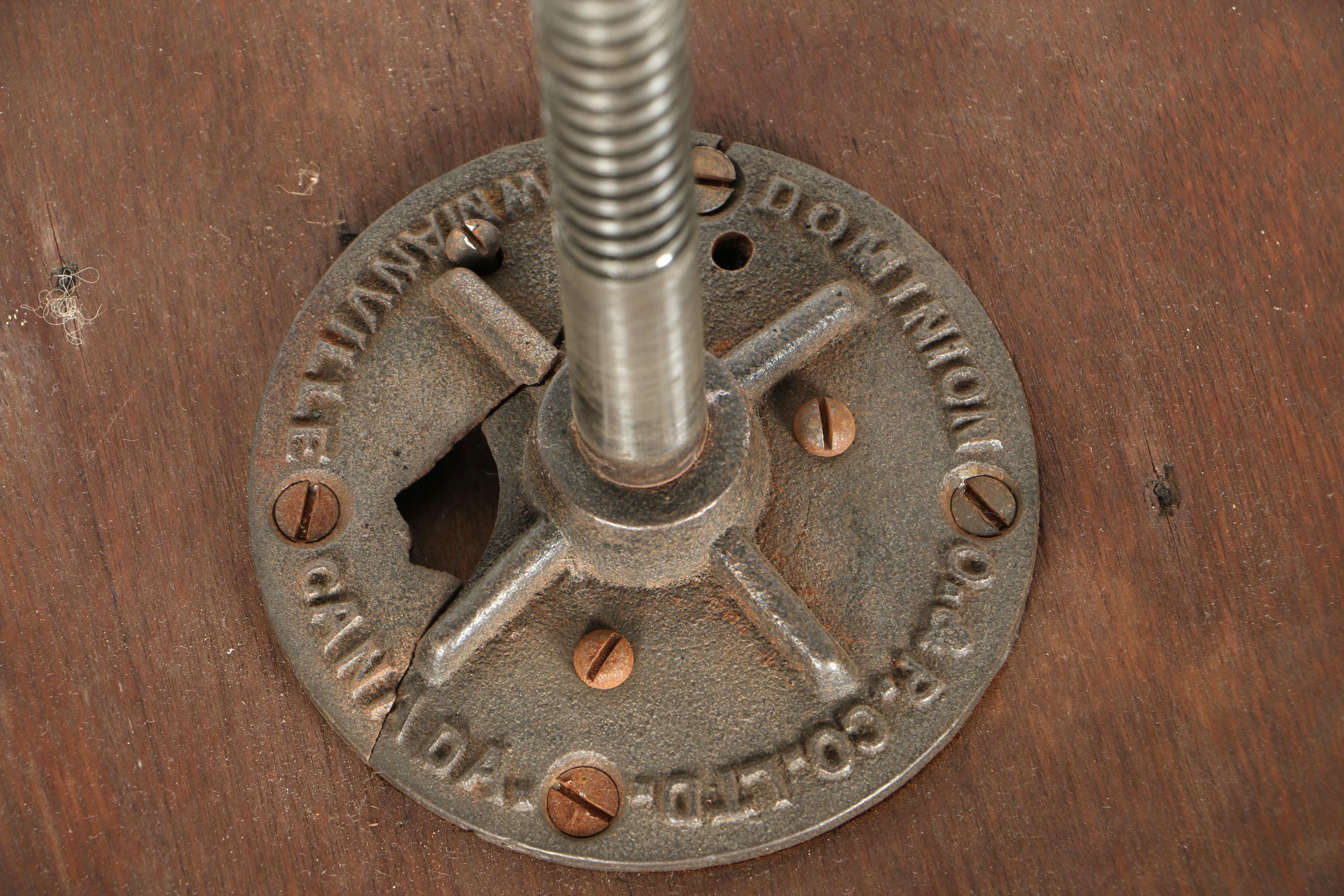 Antique Walnut Piano Stool by Dominion Organ and Piano Co. Ltd.