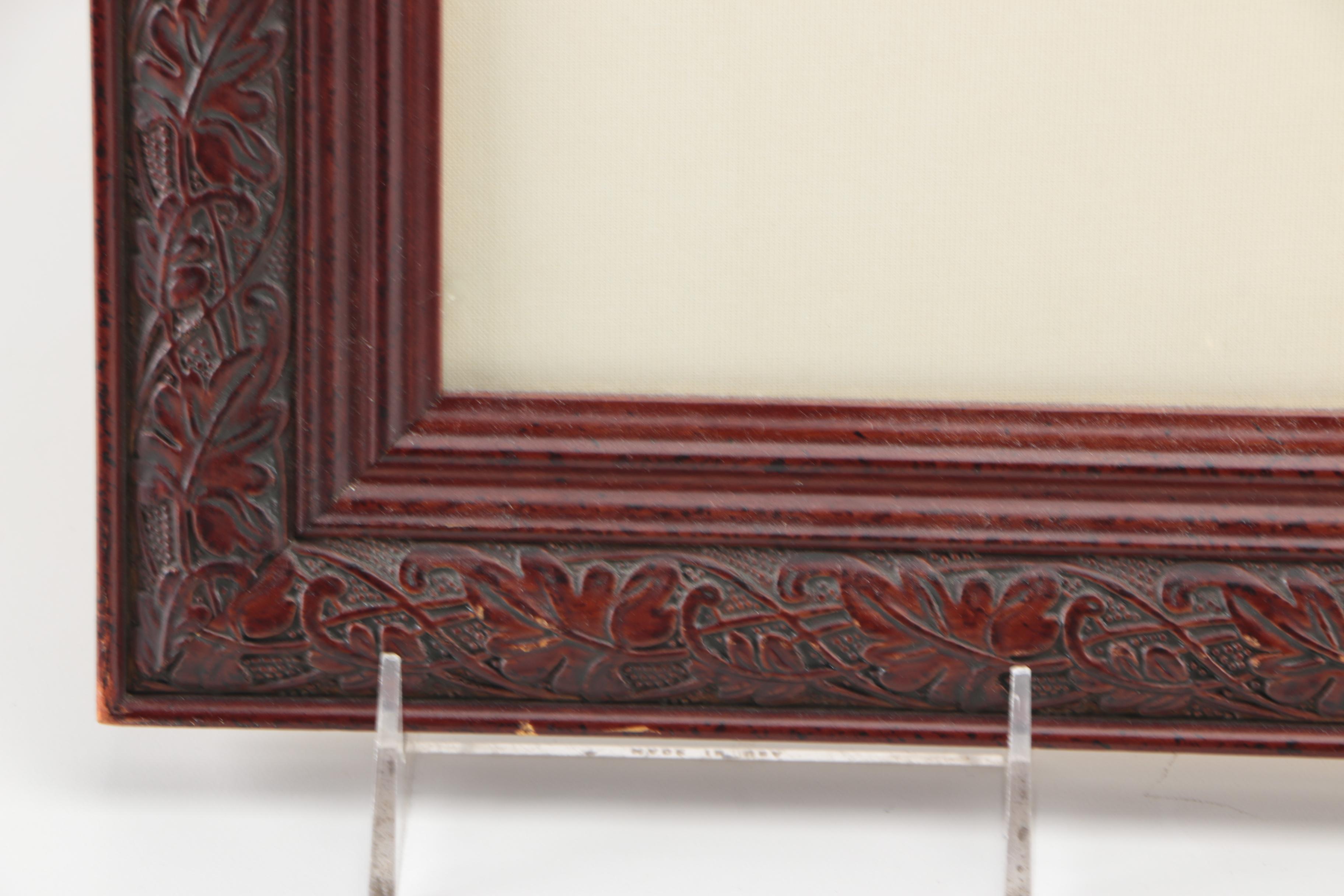 Henry Detouche Stone Lithograph "Dans Les Ronces"