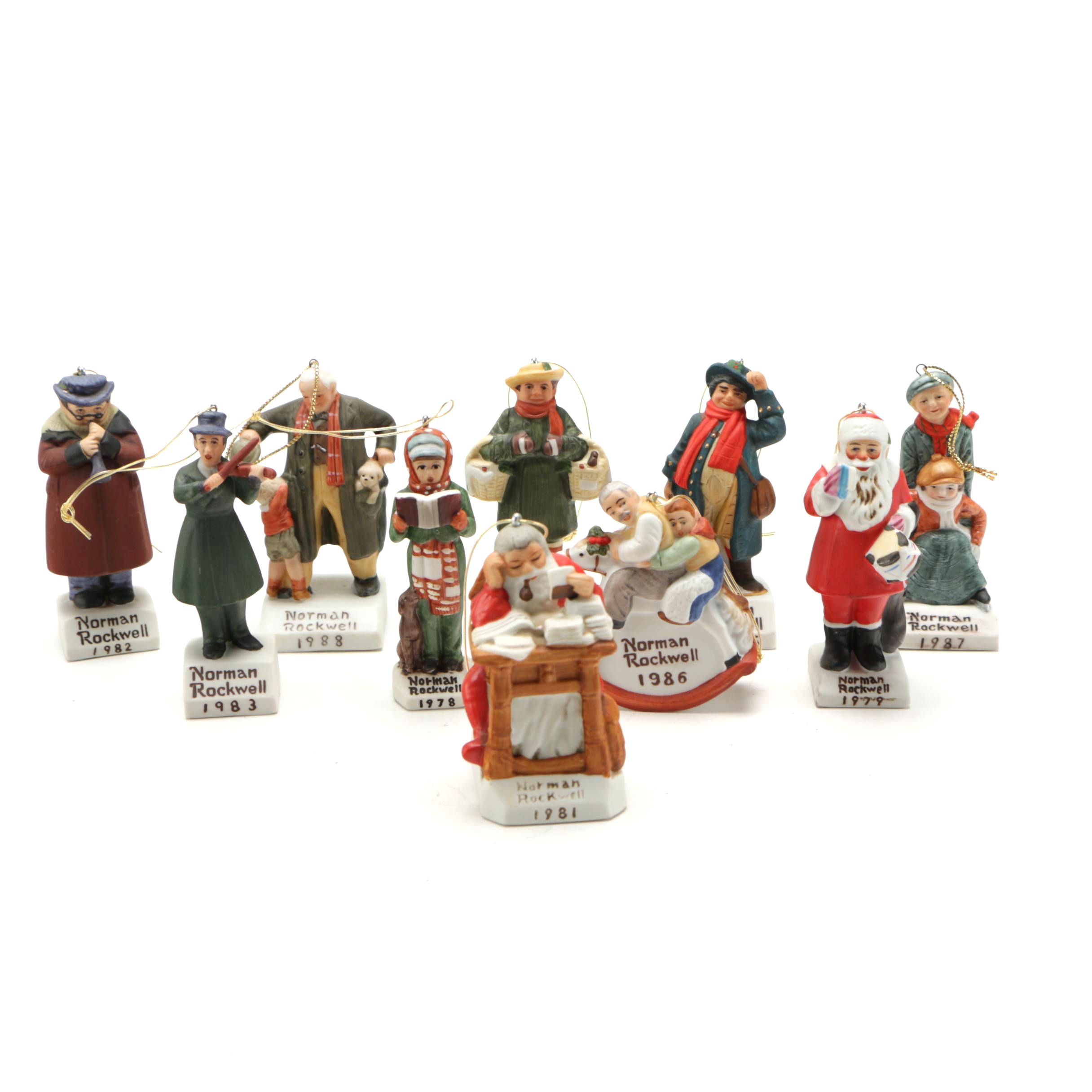 Norman Rockwell Ceramic Figurines