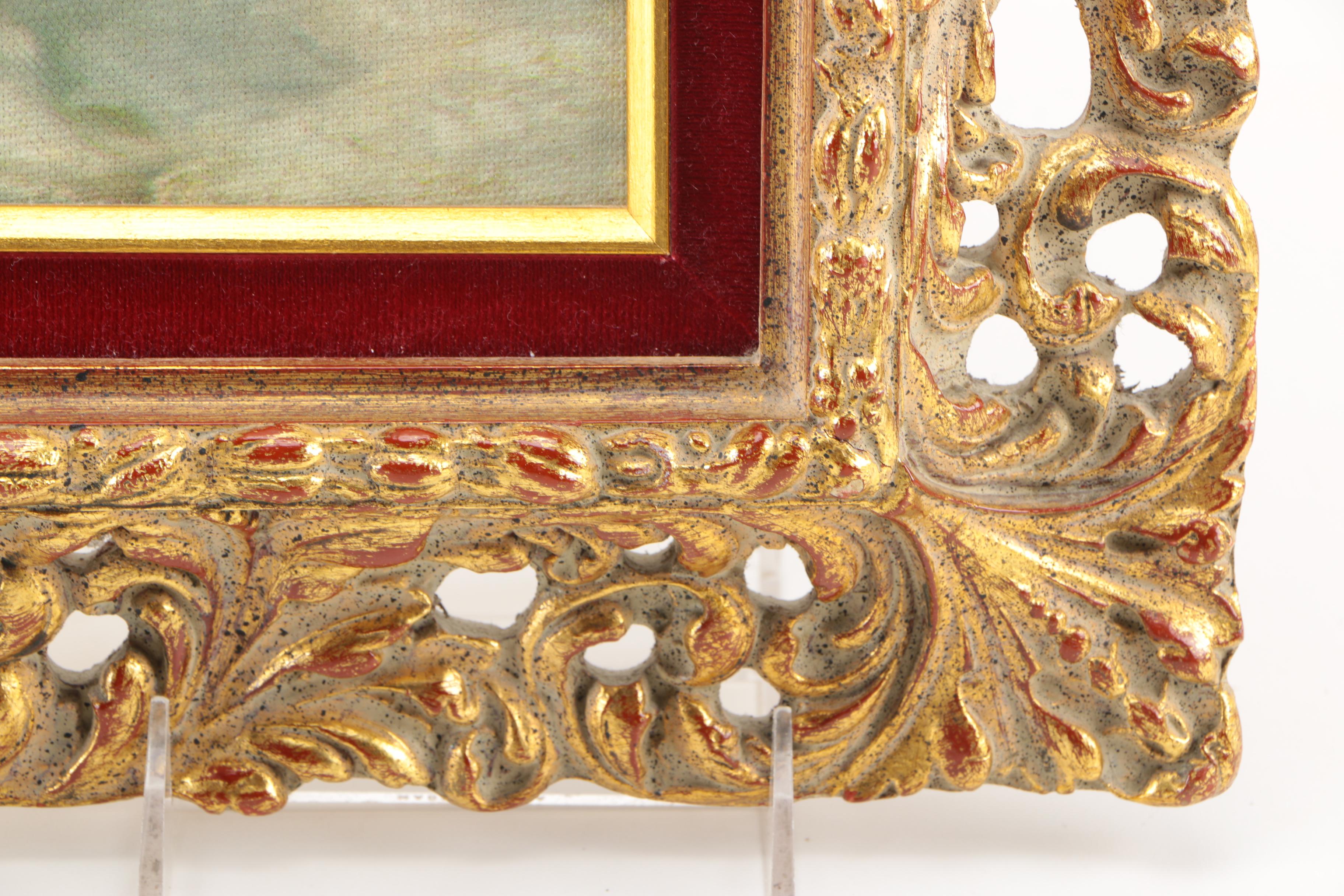 Offset Lithograph After Pierre-Auguste Renoir's Painting "Portrait of Mademoiselle Irene Cahen d'Anvers"