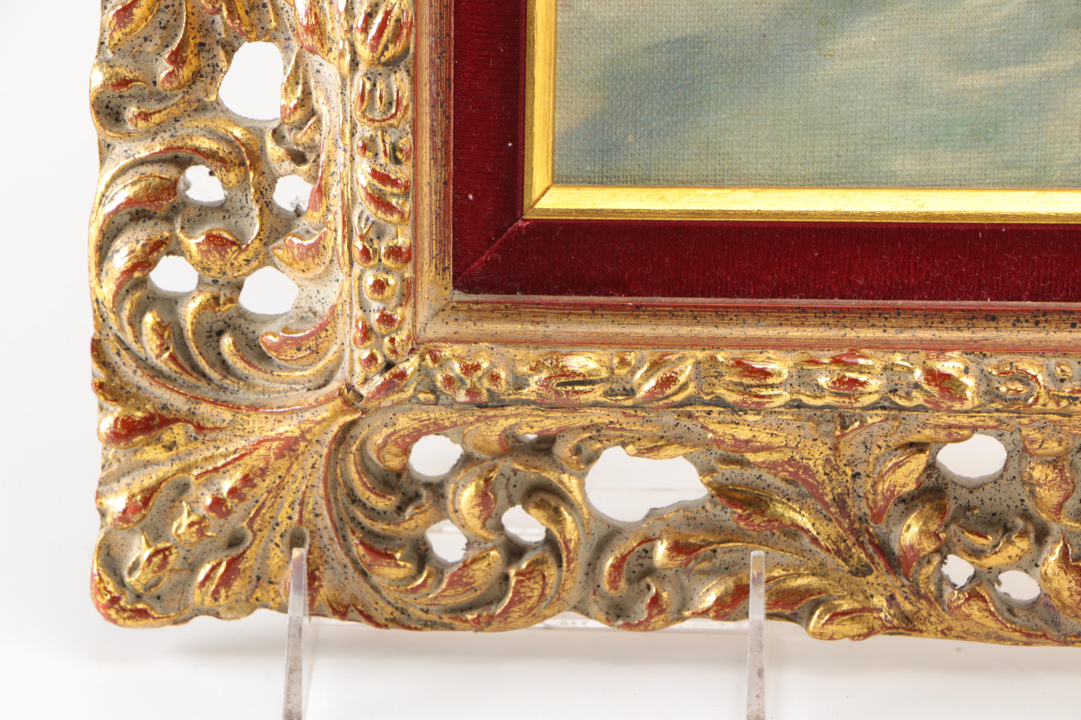 Offset Lithograph After Pierre-Auguste Renoir's Painting "Portrait of Mademoiselle Irene Cahen d'Anvers"