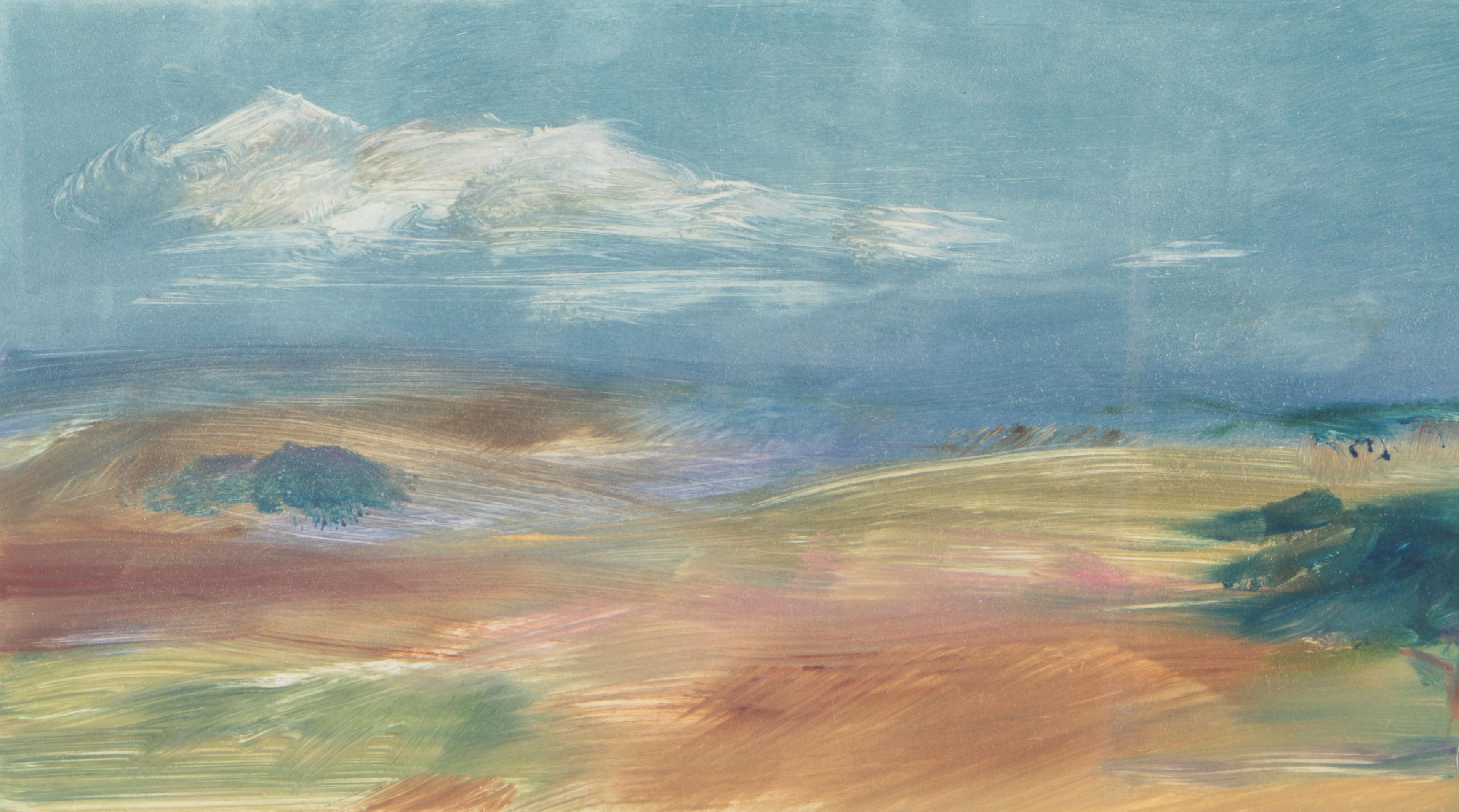 Margaret Vega Monoprint "Landscape 47"