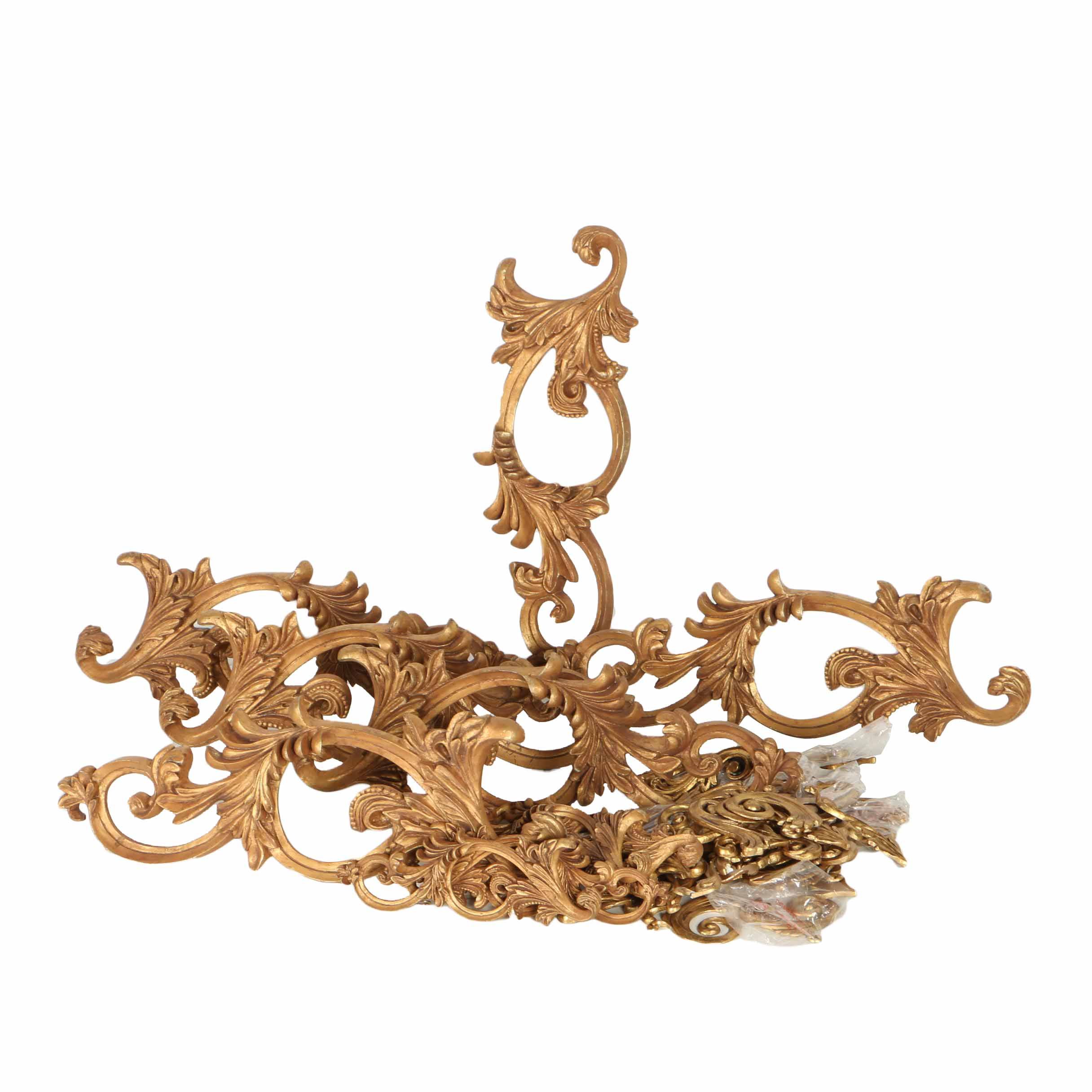 Scrolled Wall Hanging Decor