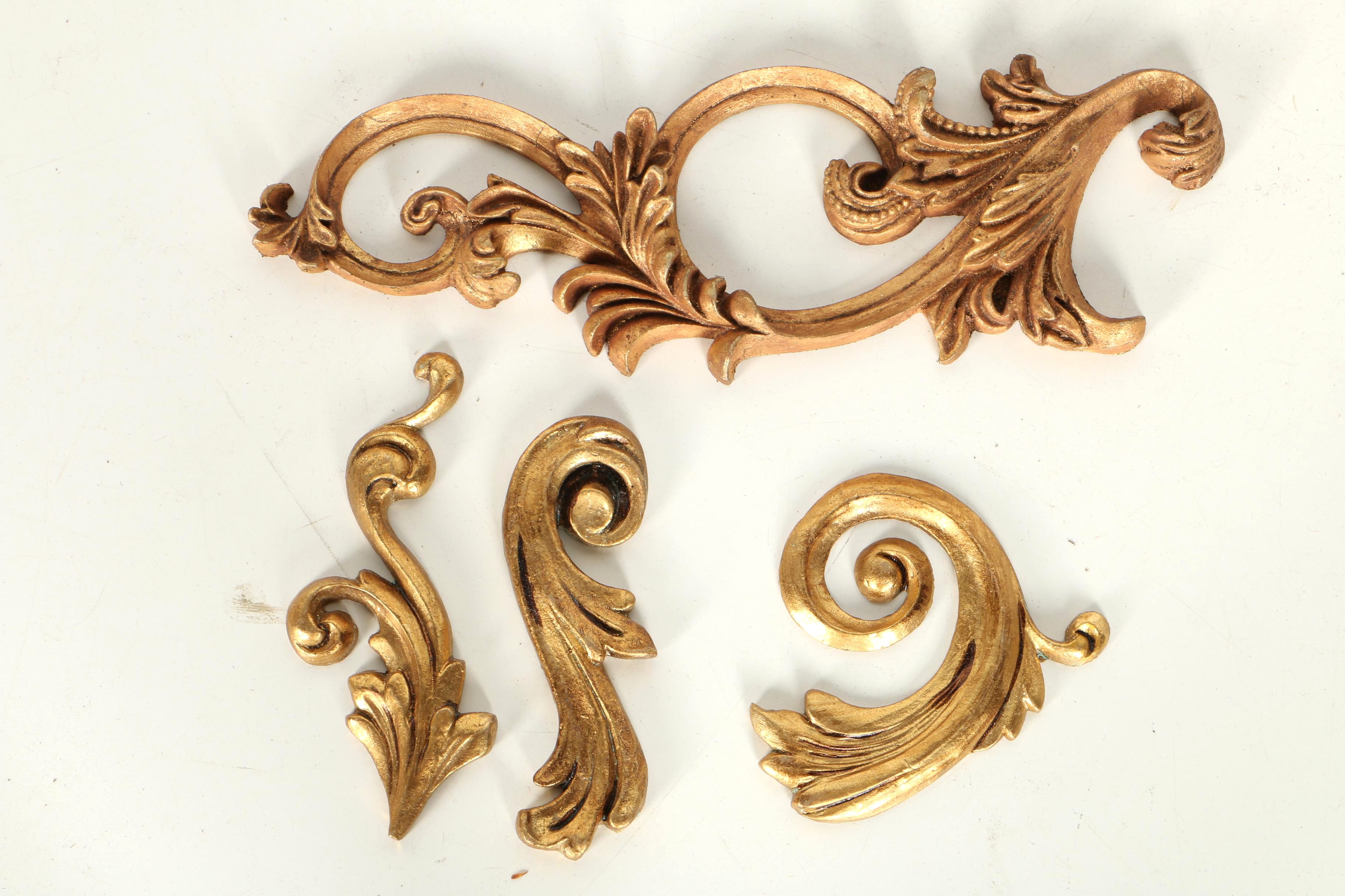 Scrolled Wall Hanging Decor