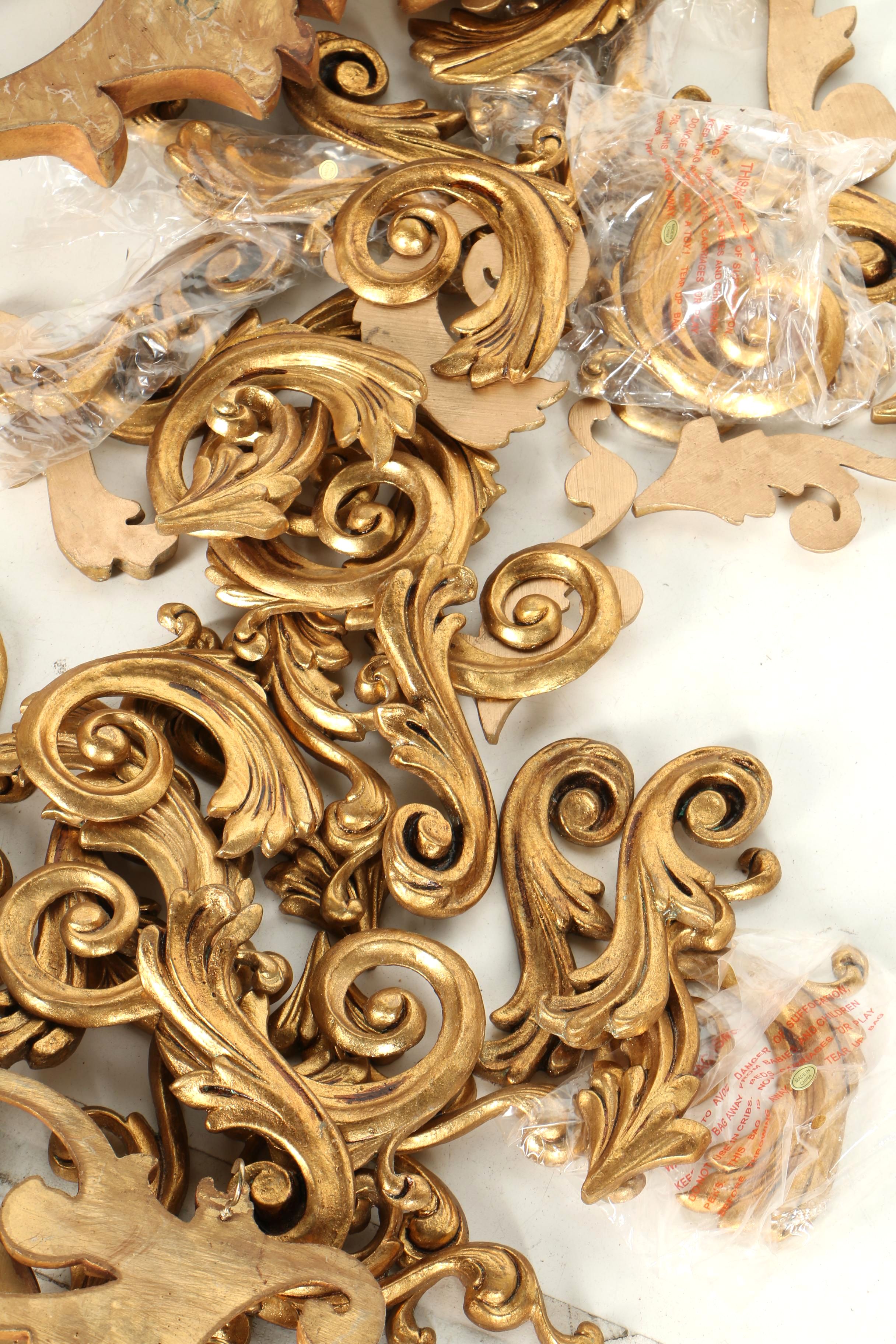 Scrolled Wall Hanging Decor