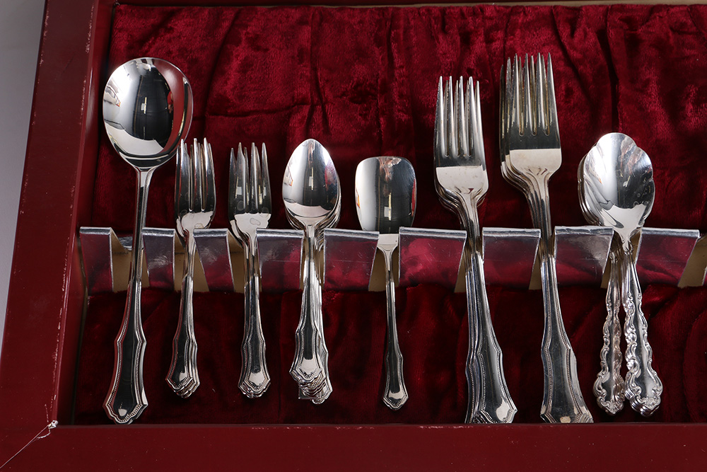 Mytton Rodd "Duchess" and Other Silver Plate Flatware