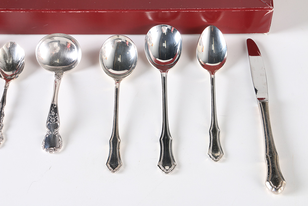 Mytton Rodd "Duchess" and Other Silver Plate Flatware