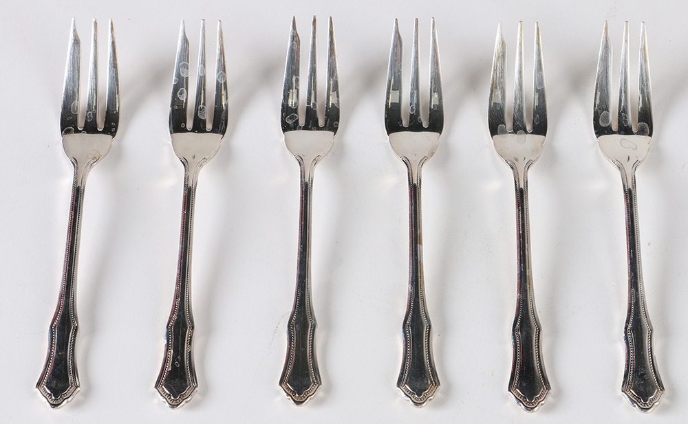 Mytton Rodd "Duchess" and Other Silver Plate Flatware