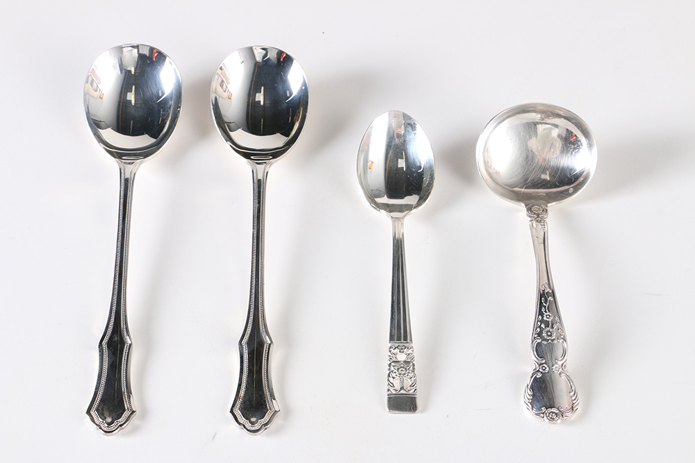 Mytton Rodd "Duchess" and Other Silver Plate Flatware