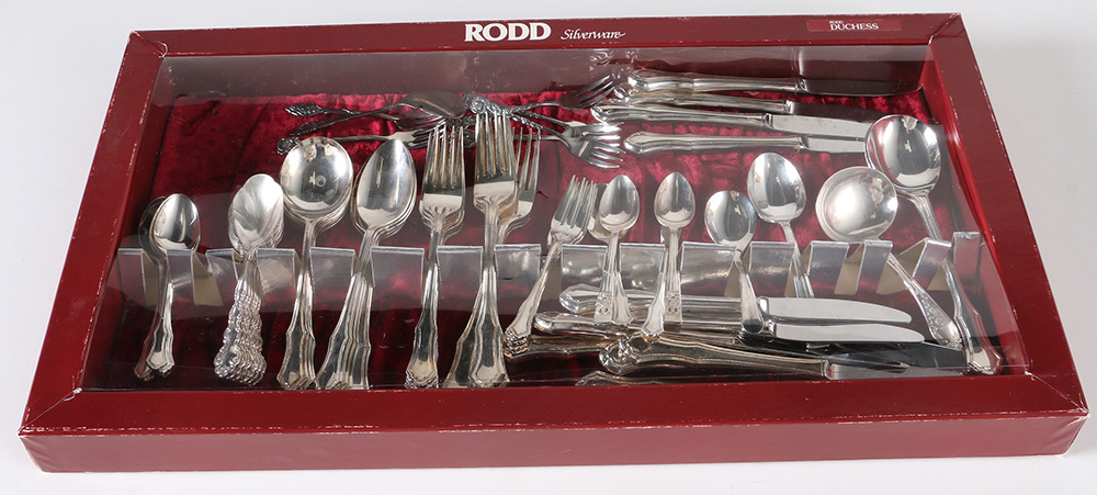 Mytton Rodd "Duchess" and Other Silver Plate Flatware