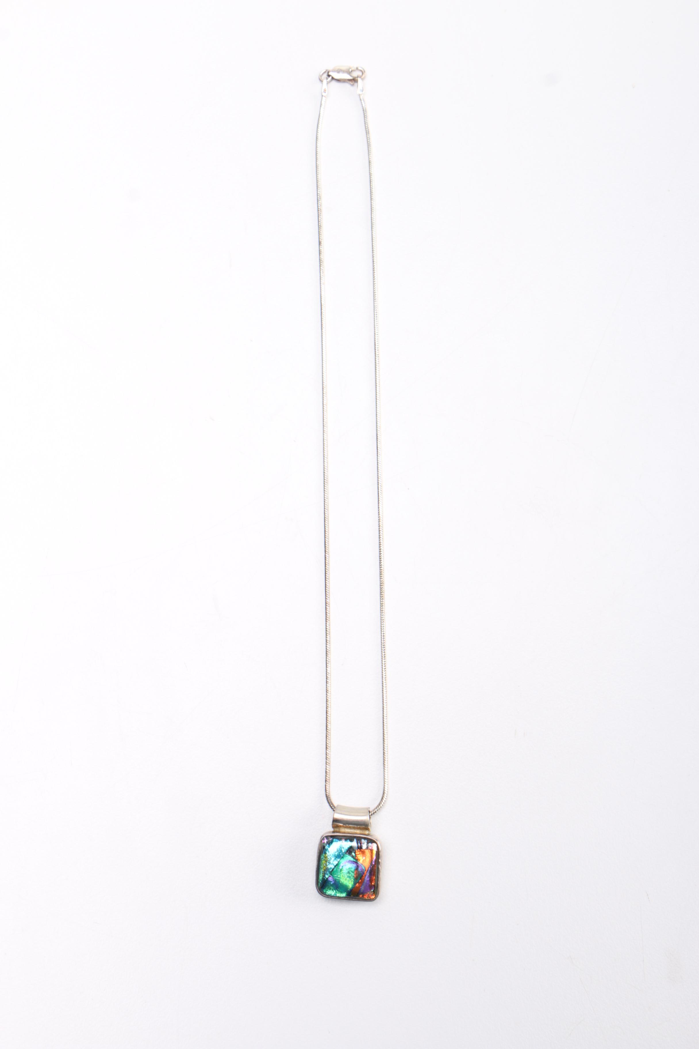 Sterling Silver and Stone Necklaces and Ring