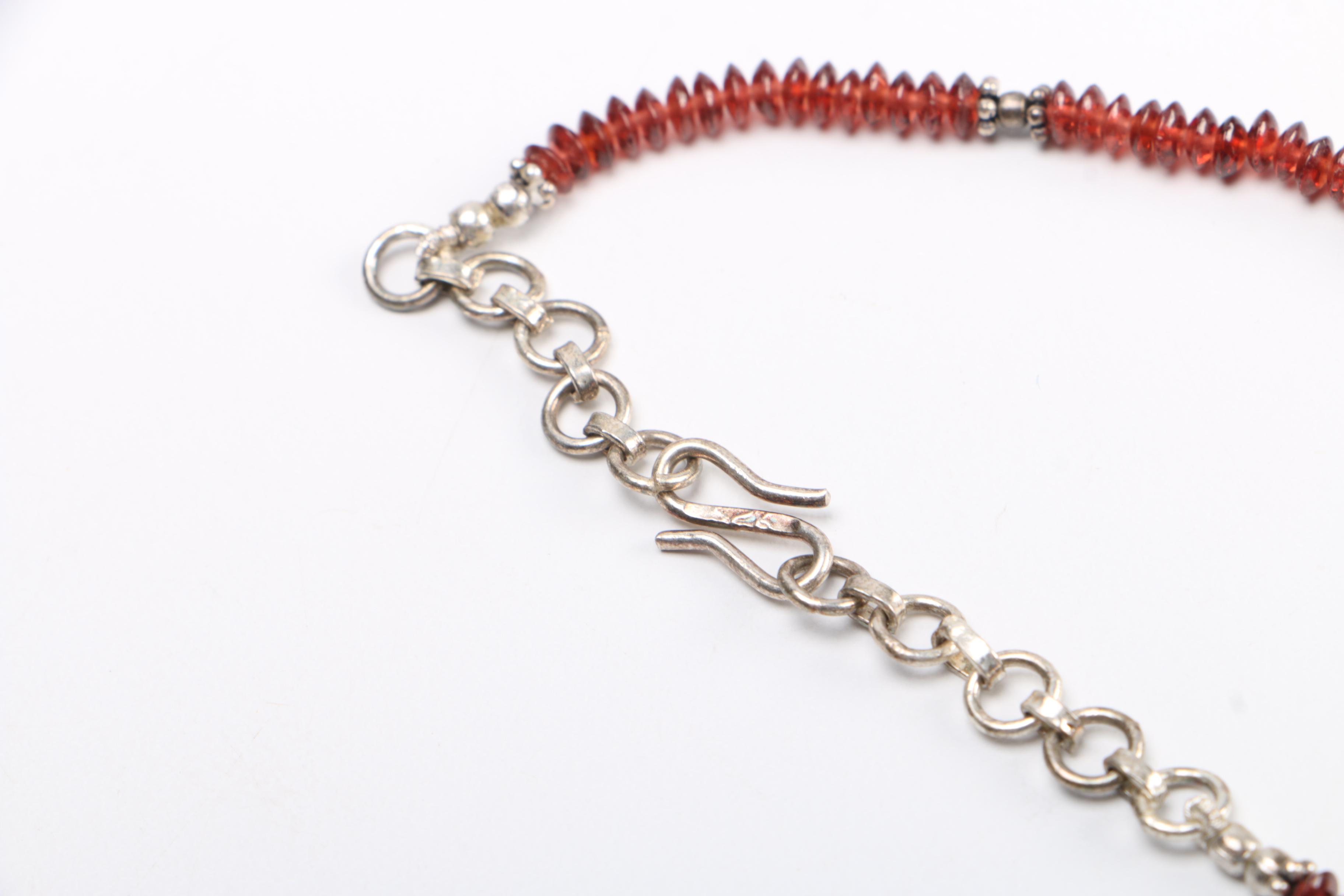 Sterling Silver and Stone Necklaces and Ring