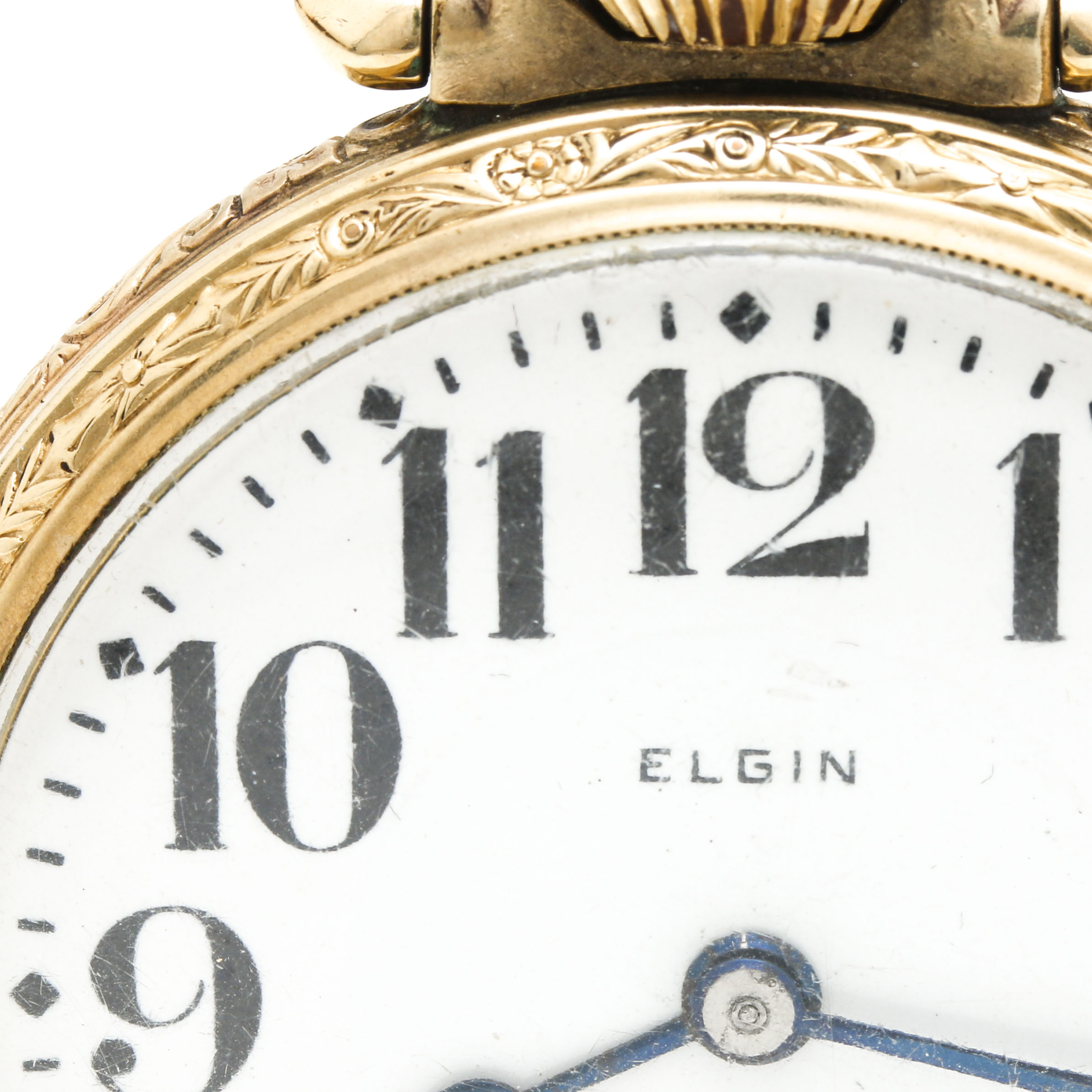 Vintage Elgin Open Face Pocket Watch