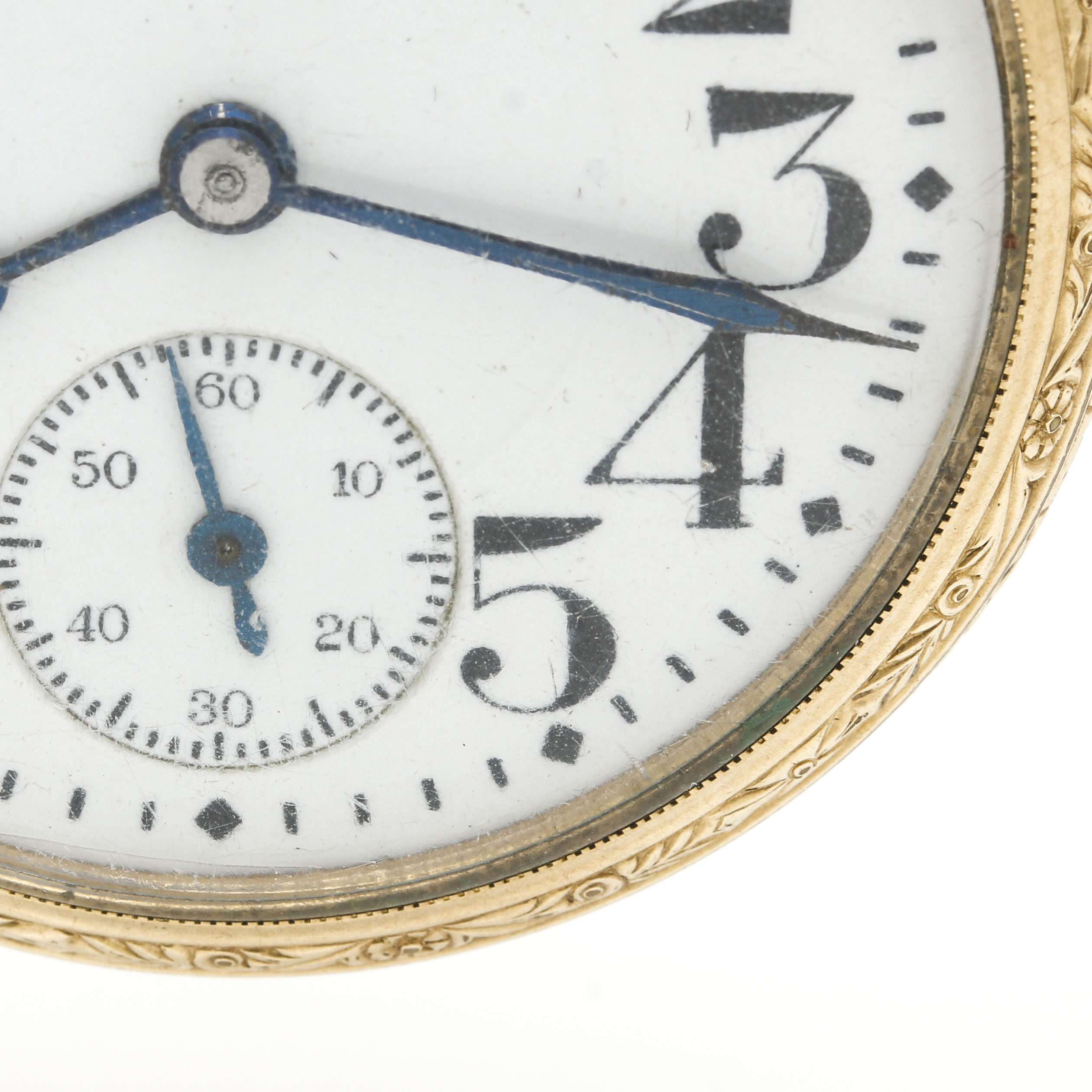 Vintage Elgin Open Face Pocket Watch