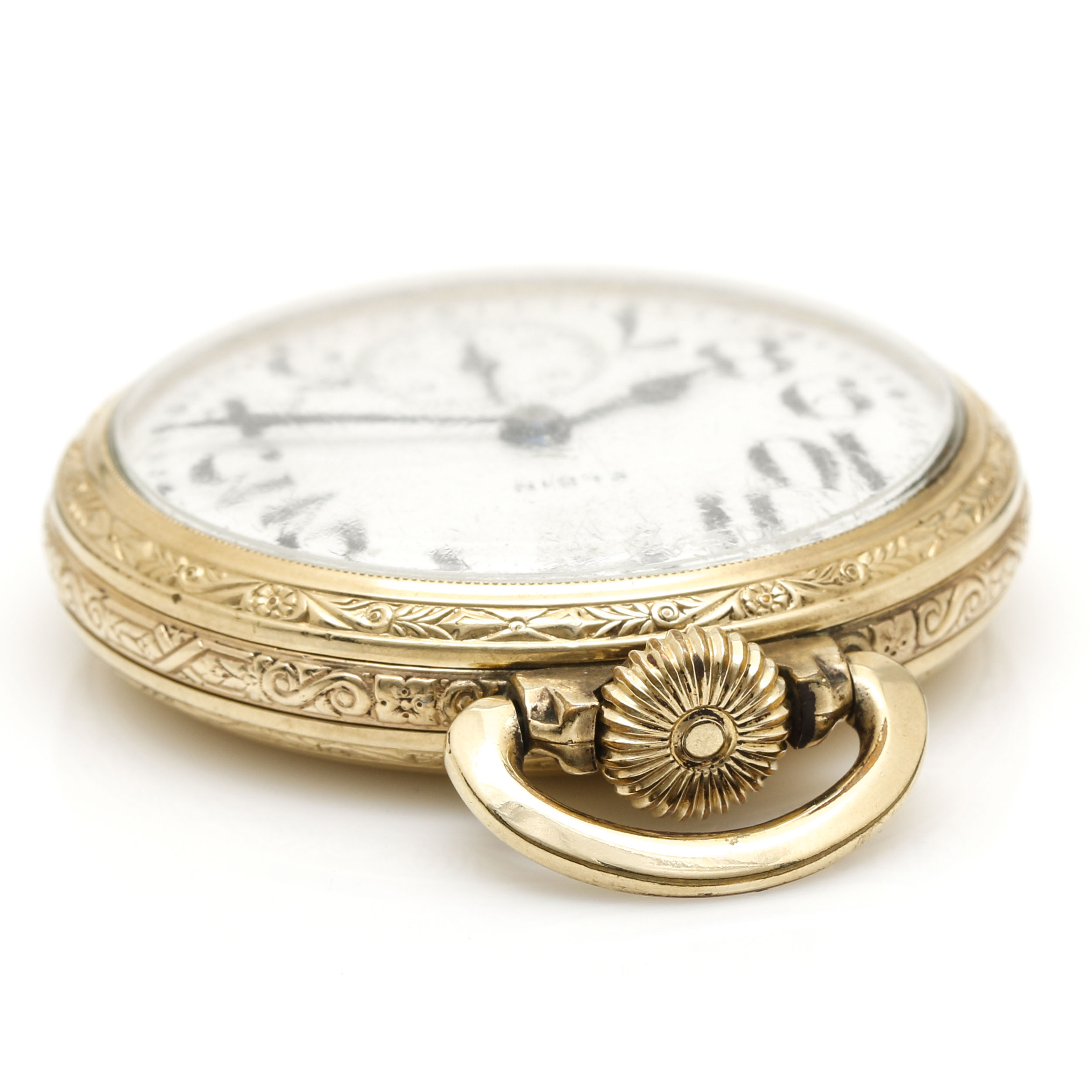 Vintage Elgin Open Face Pocket Watch