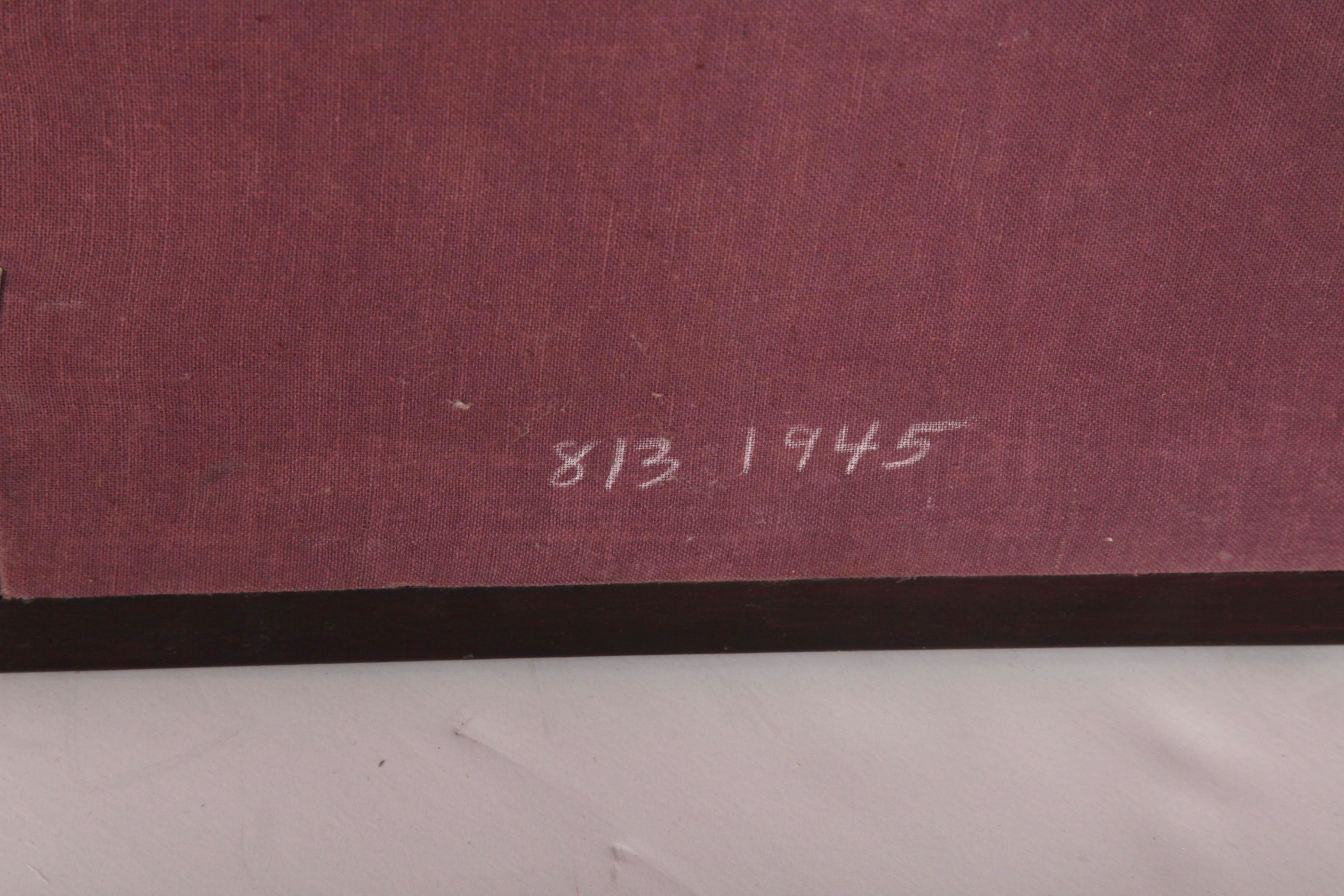 Chinese Hand-Painted Folding Screen