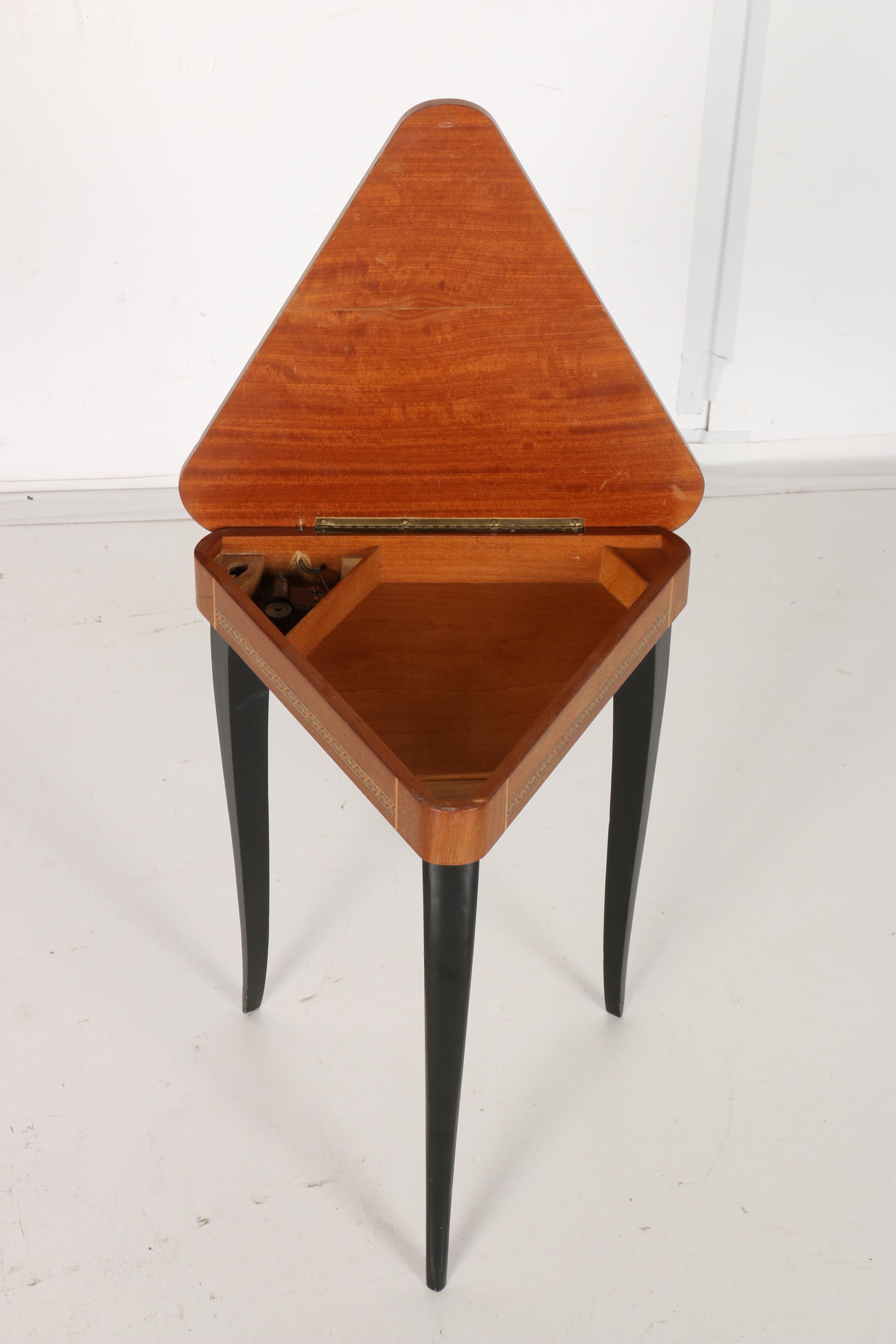 Italian Marquetry Musical Table