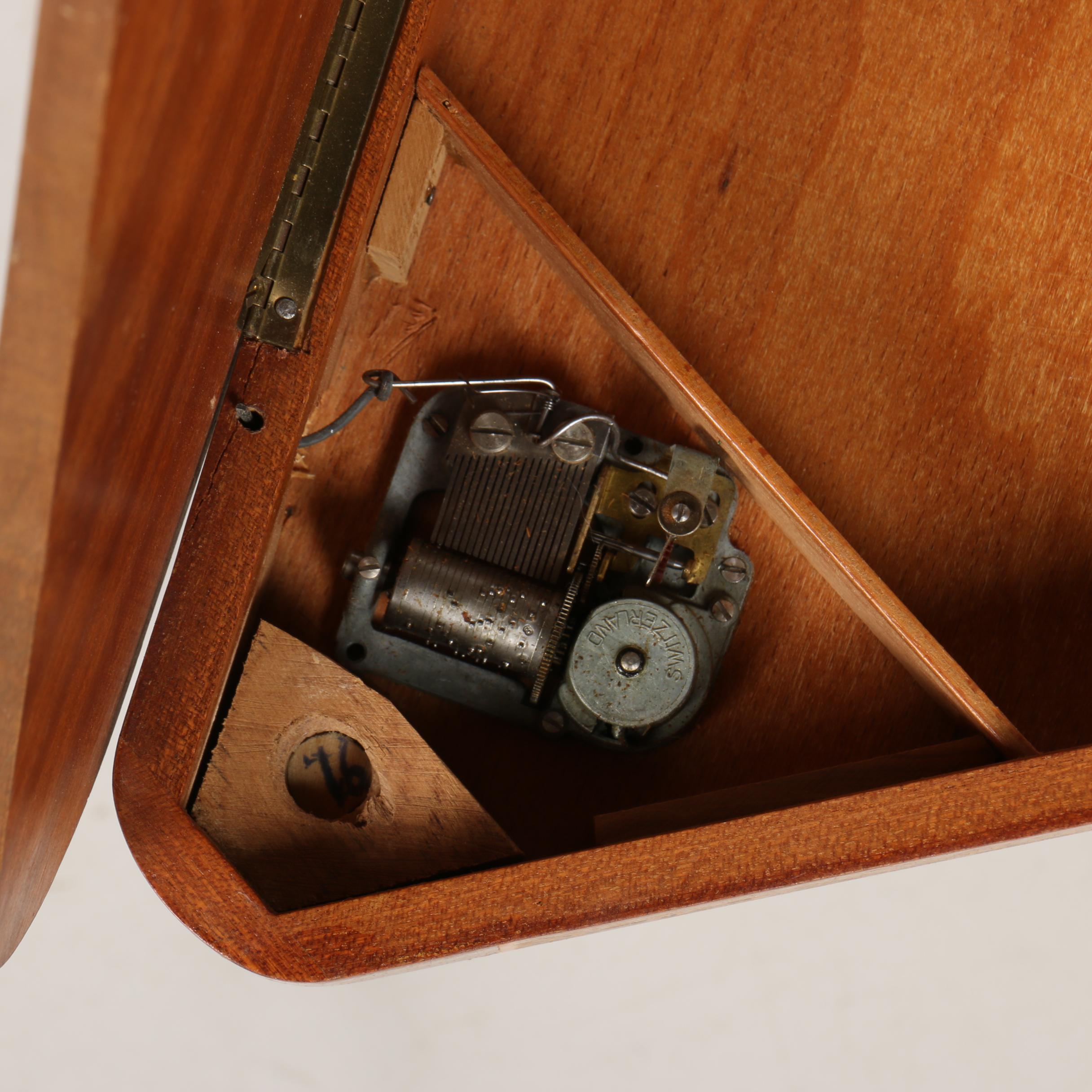 Italian Marquetry Musical Table