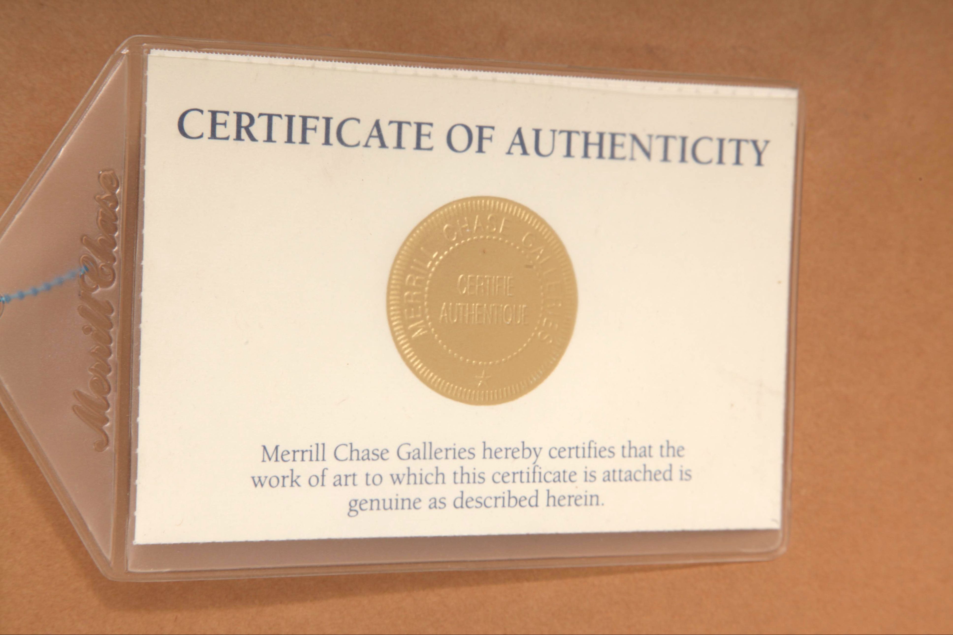 Robert W. Addison Limited Edition Artist's Proof  Serigraph "Morning Shadows (Chicago Another Era)"