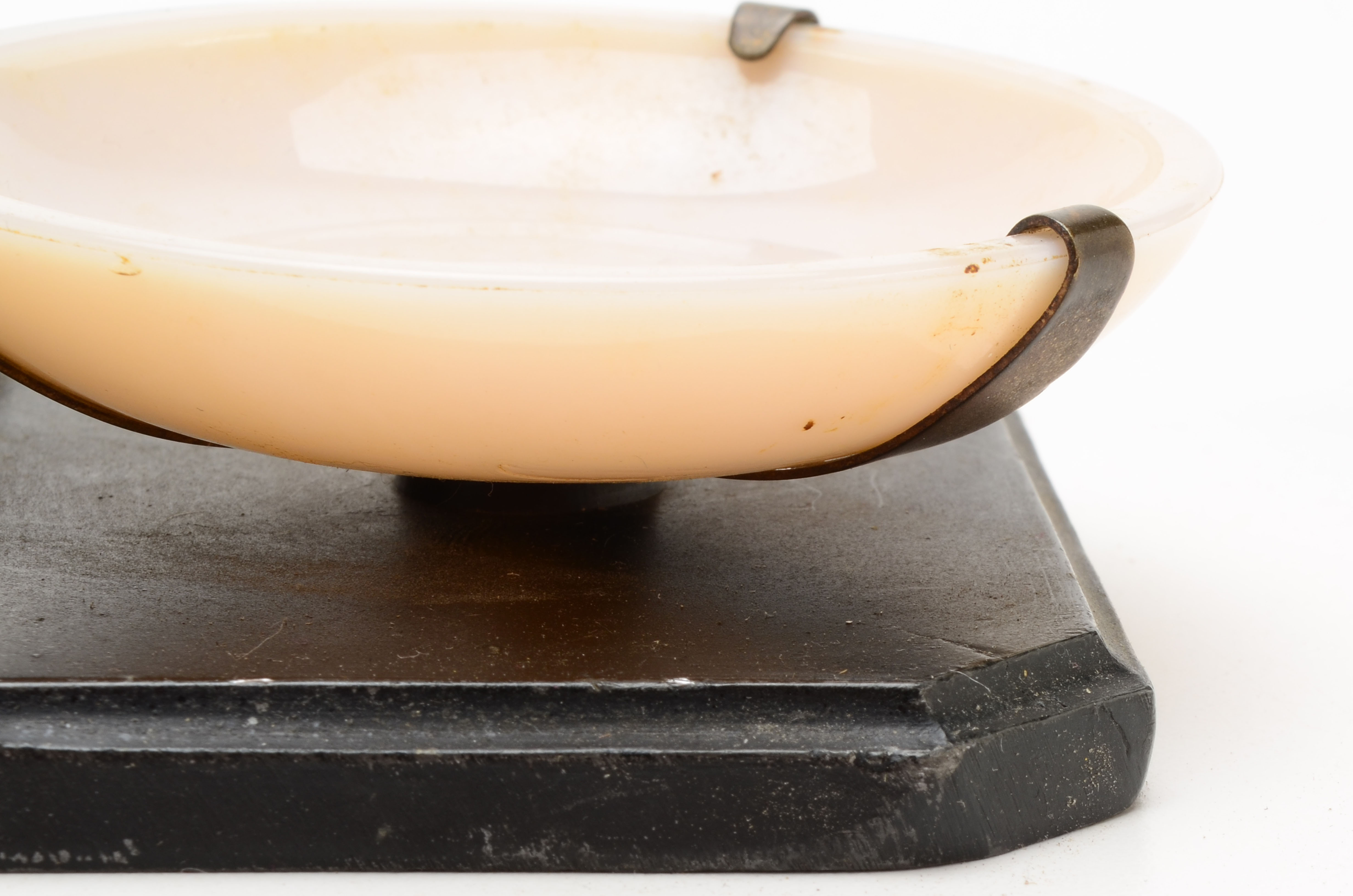 Vintage Cast Metal Ash Receiver on Stand