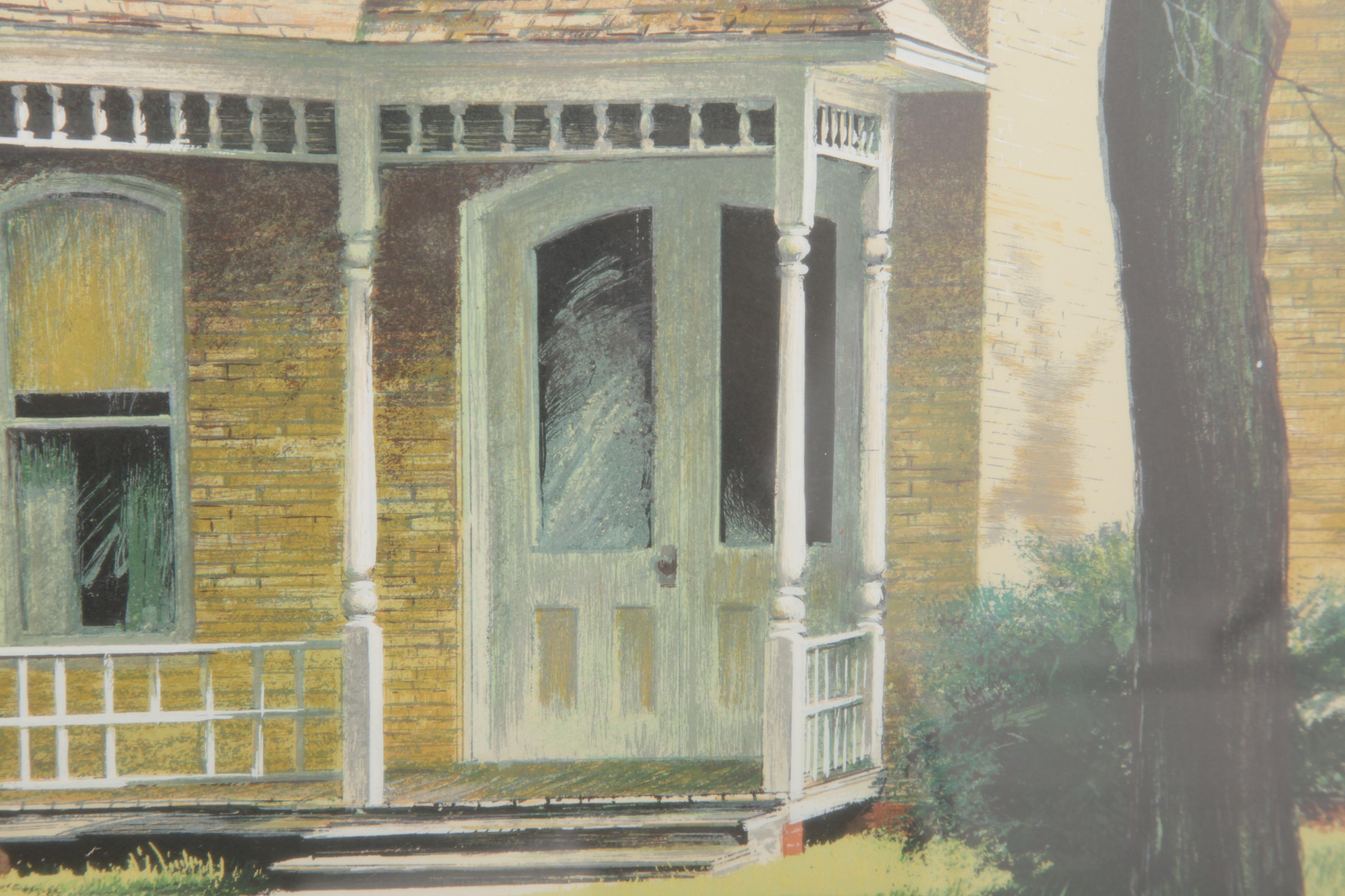 Robert W. Addison Artist's Proof Serigraph "Victorian Summer"