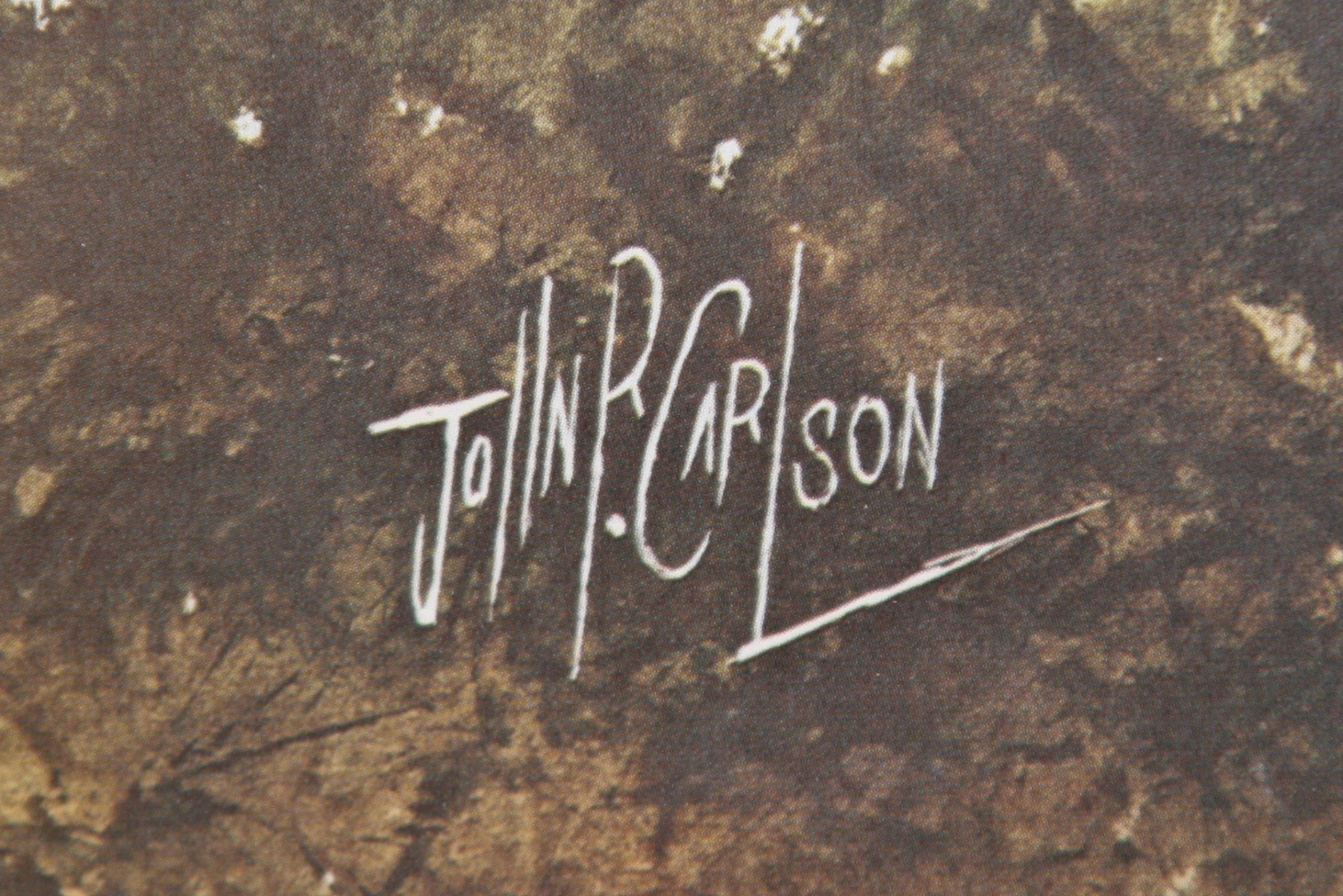 John R. Carlson Offset Lithograph "The Best of People"