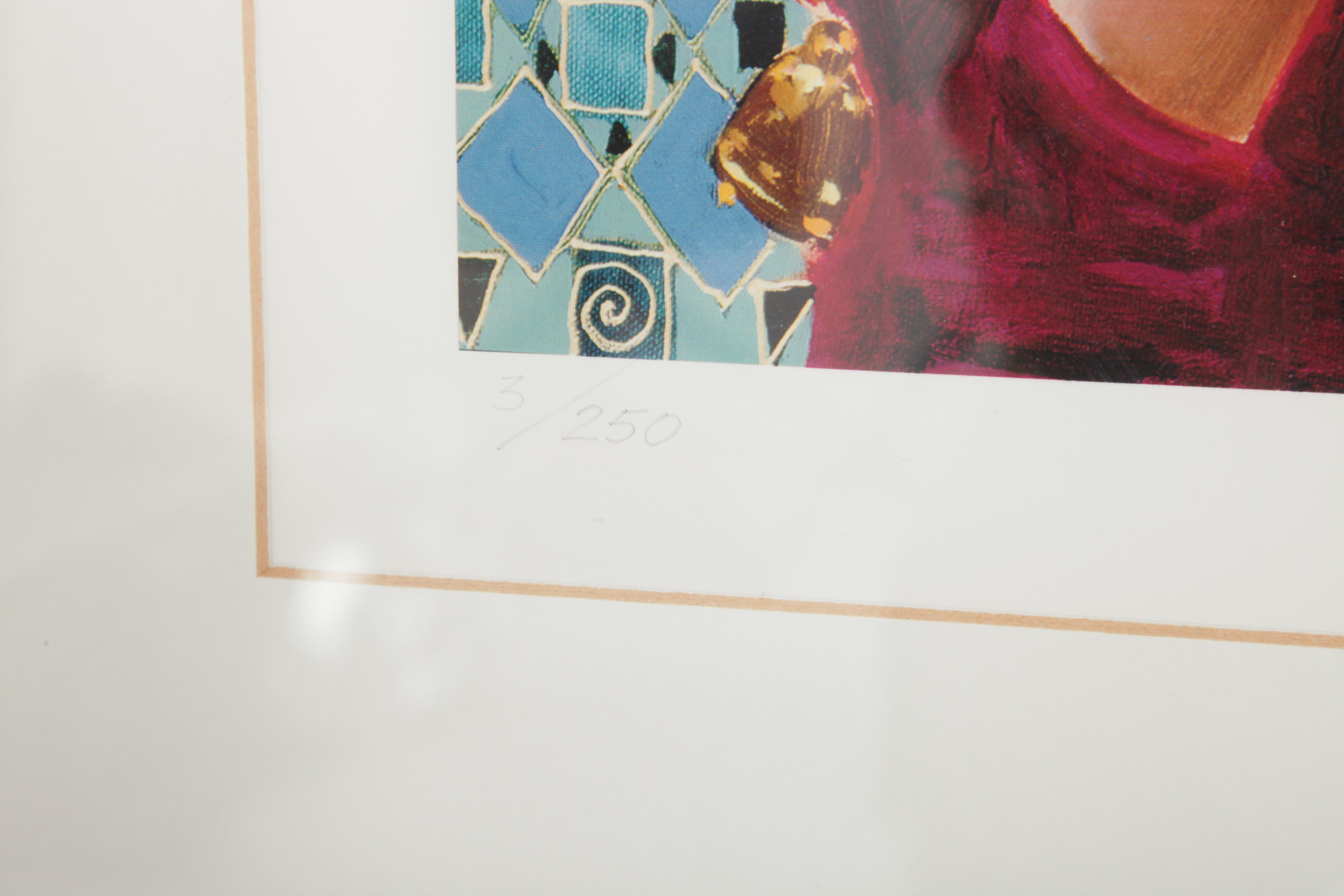 Victor Nizovtsev Limited Edition Giclee "Praying Halves"