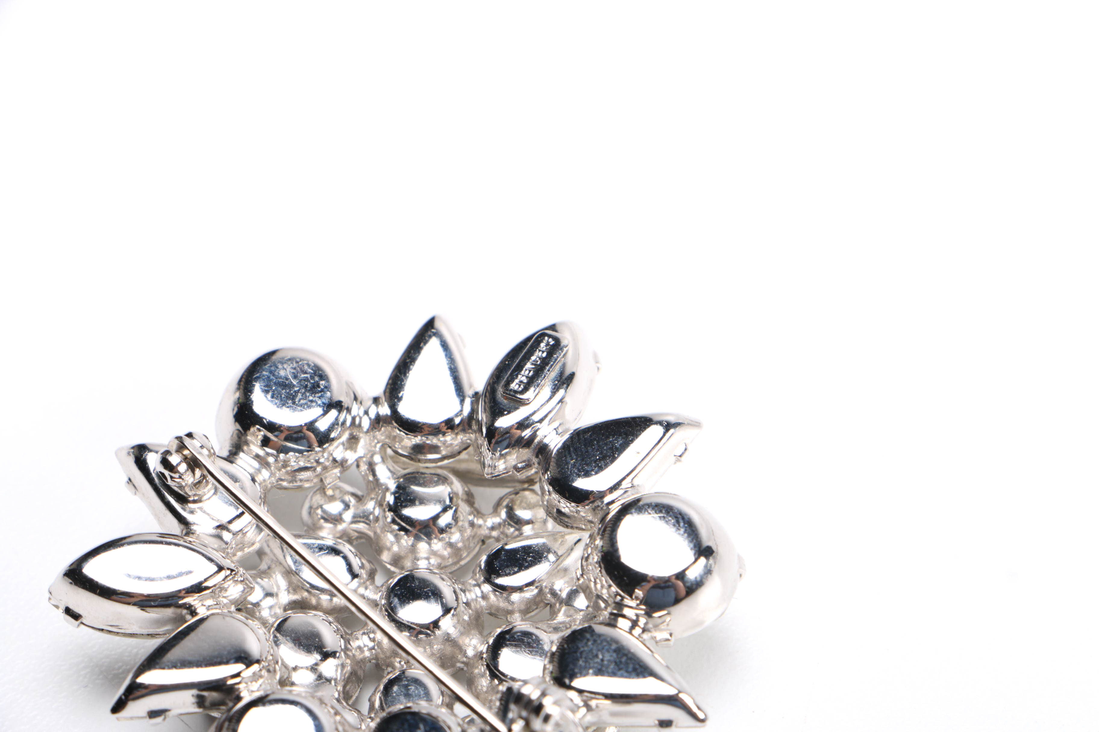 Collection of Rhinestone Costume Jewelry Featuring Eisenburg