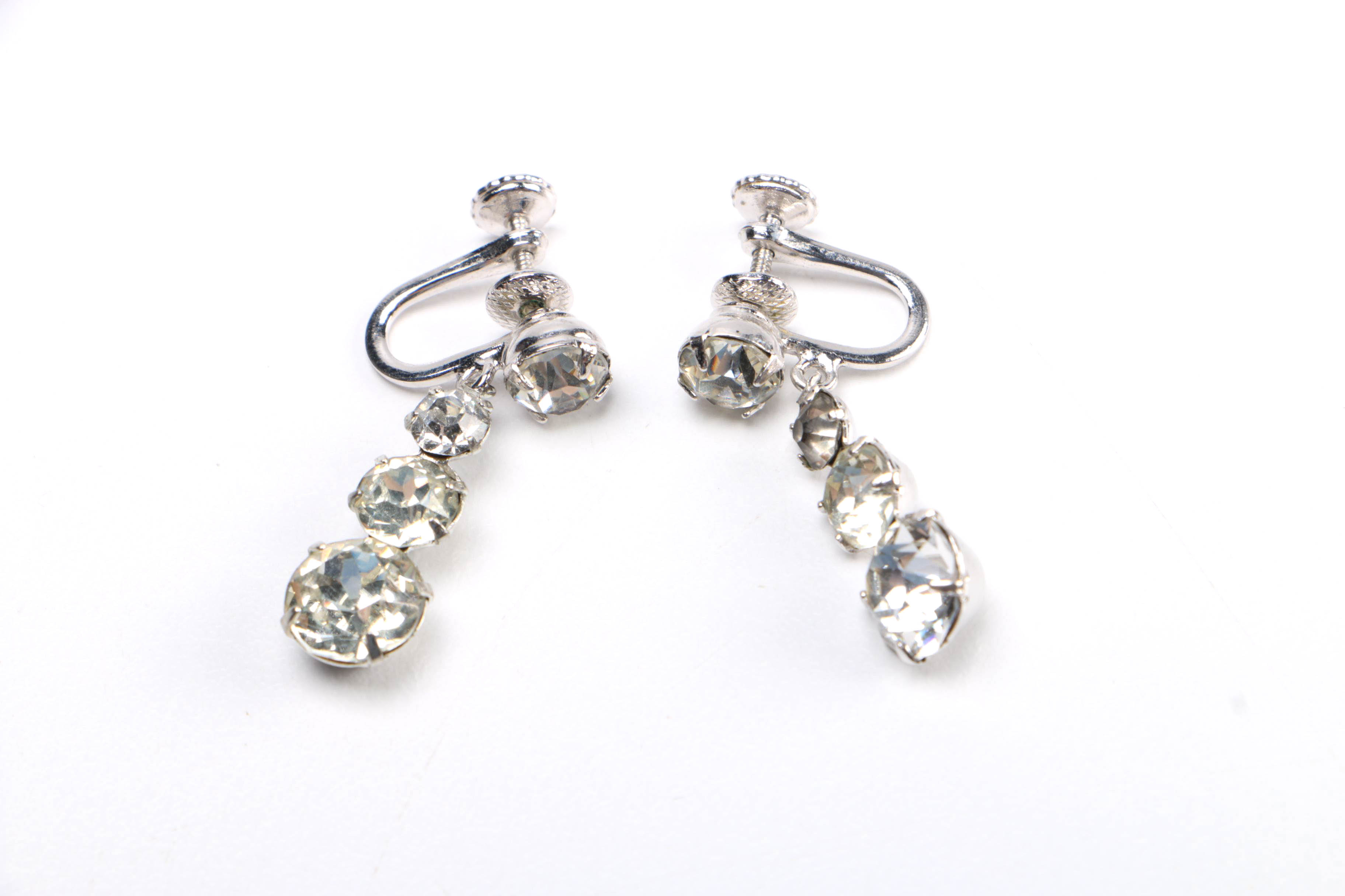 Collection of Rhinestone Costume Jewelry Featuring Eisenburg