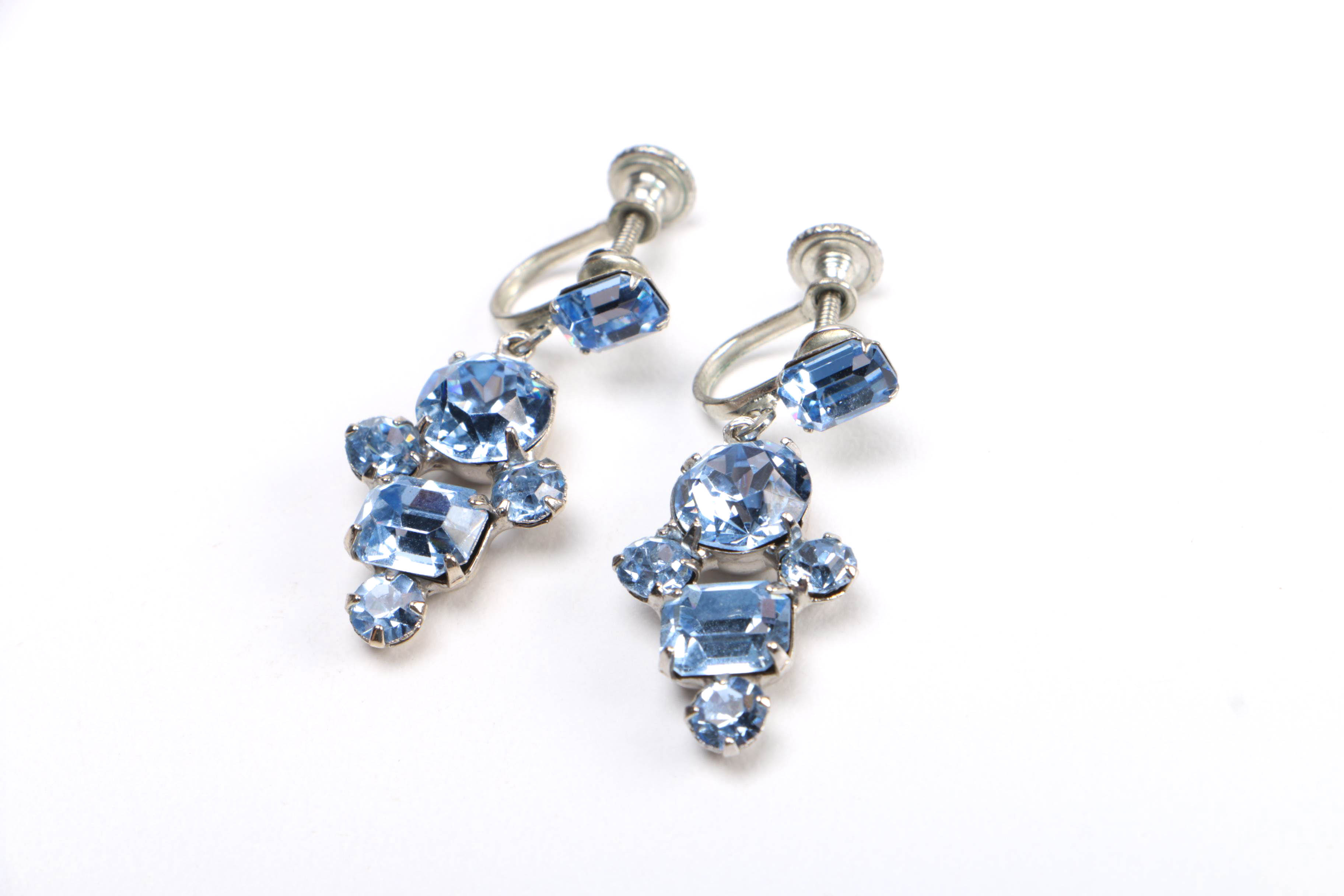 Collection of Rhinestone Costume Jewelry Featuring Eisenburg