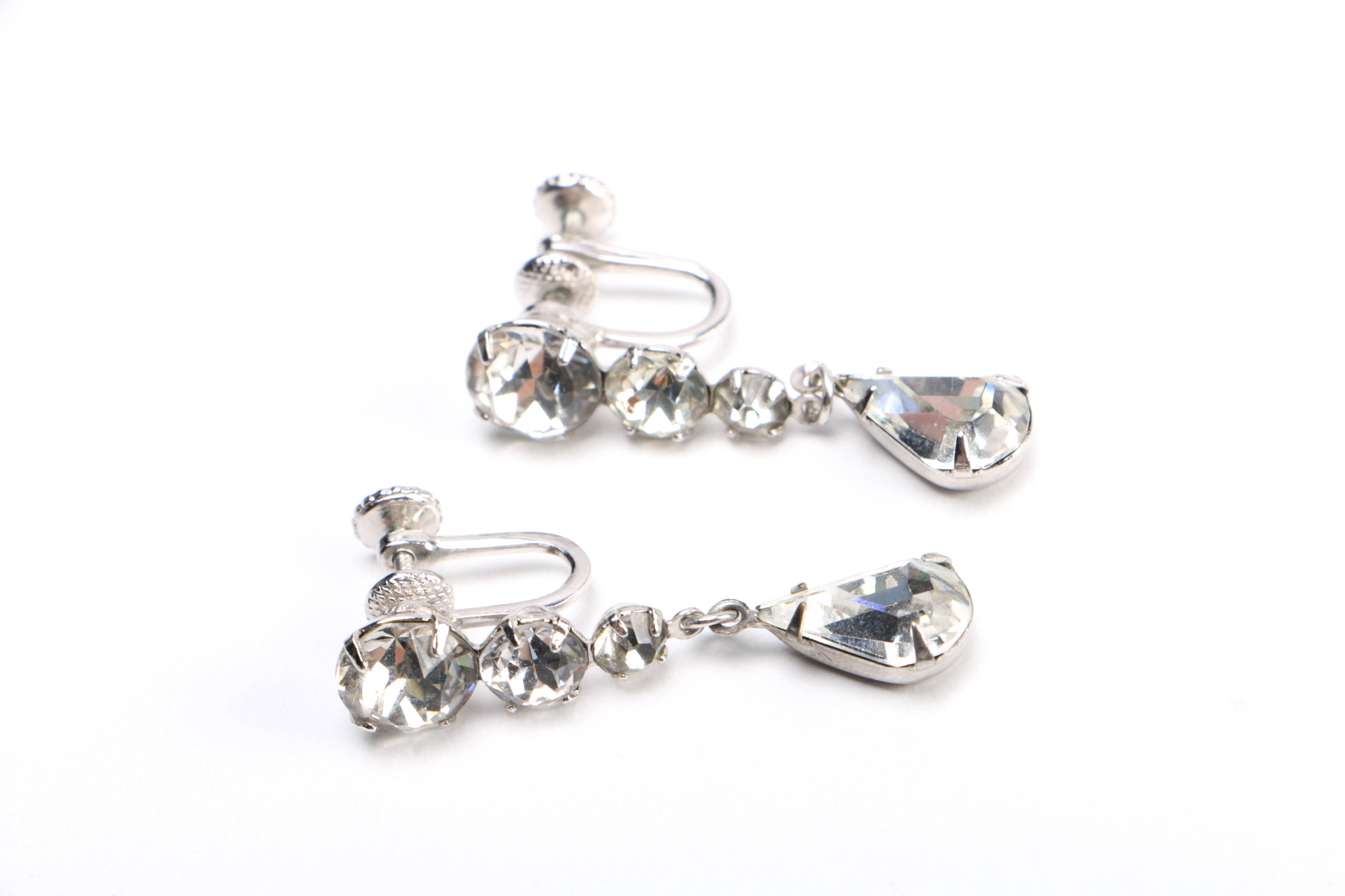 Collection of Rhinestone Costume Jewelry Featuring Eisenburg