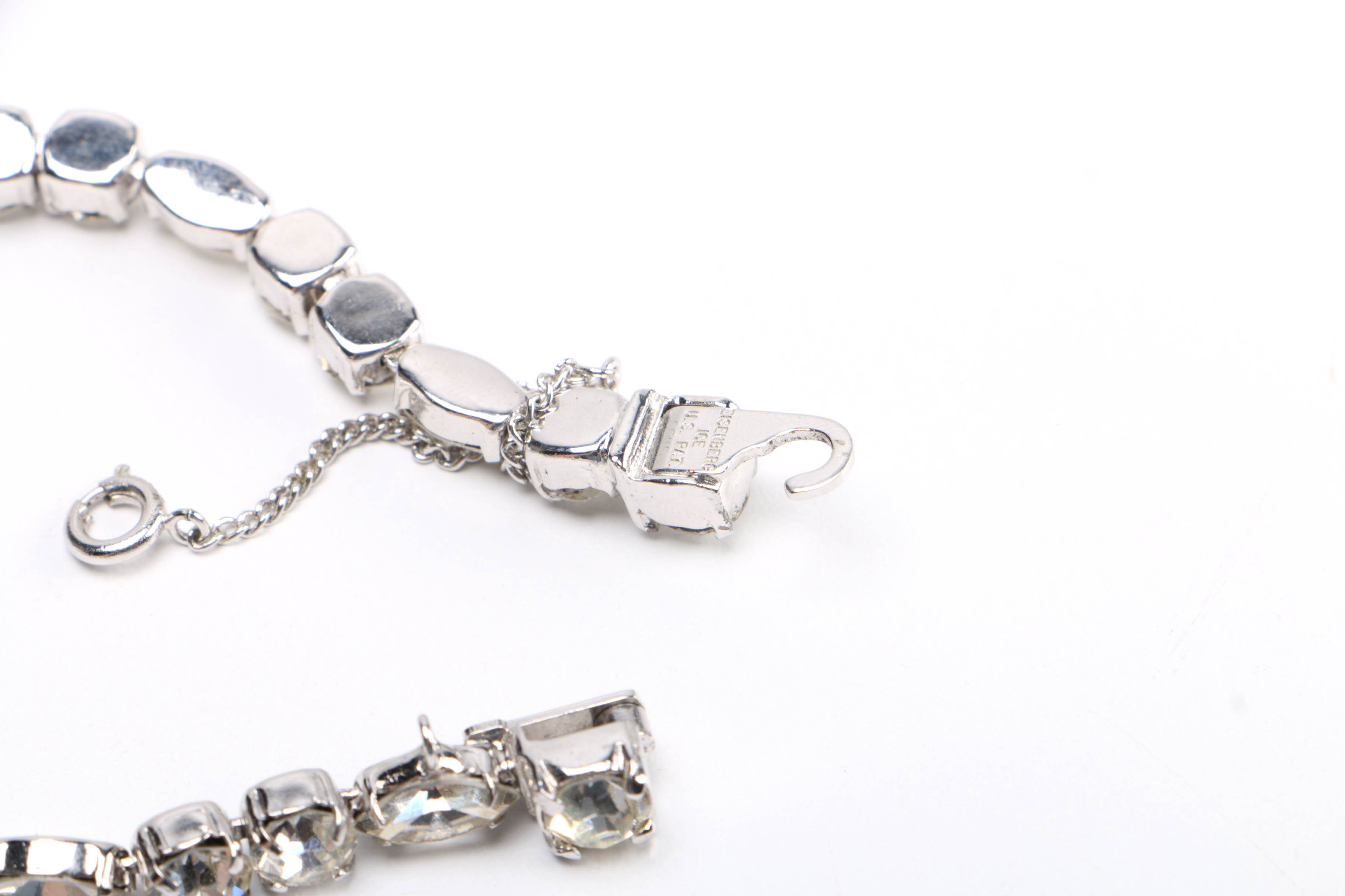 Collection of Rhinestone Costume Jewelry Featuring Eisenburg