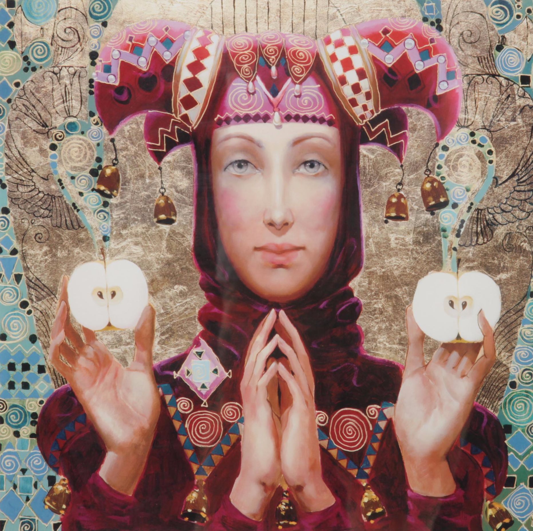 Victor Nizovtsev Limited Edition Giclee "Praying Halves"