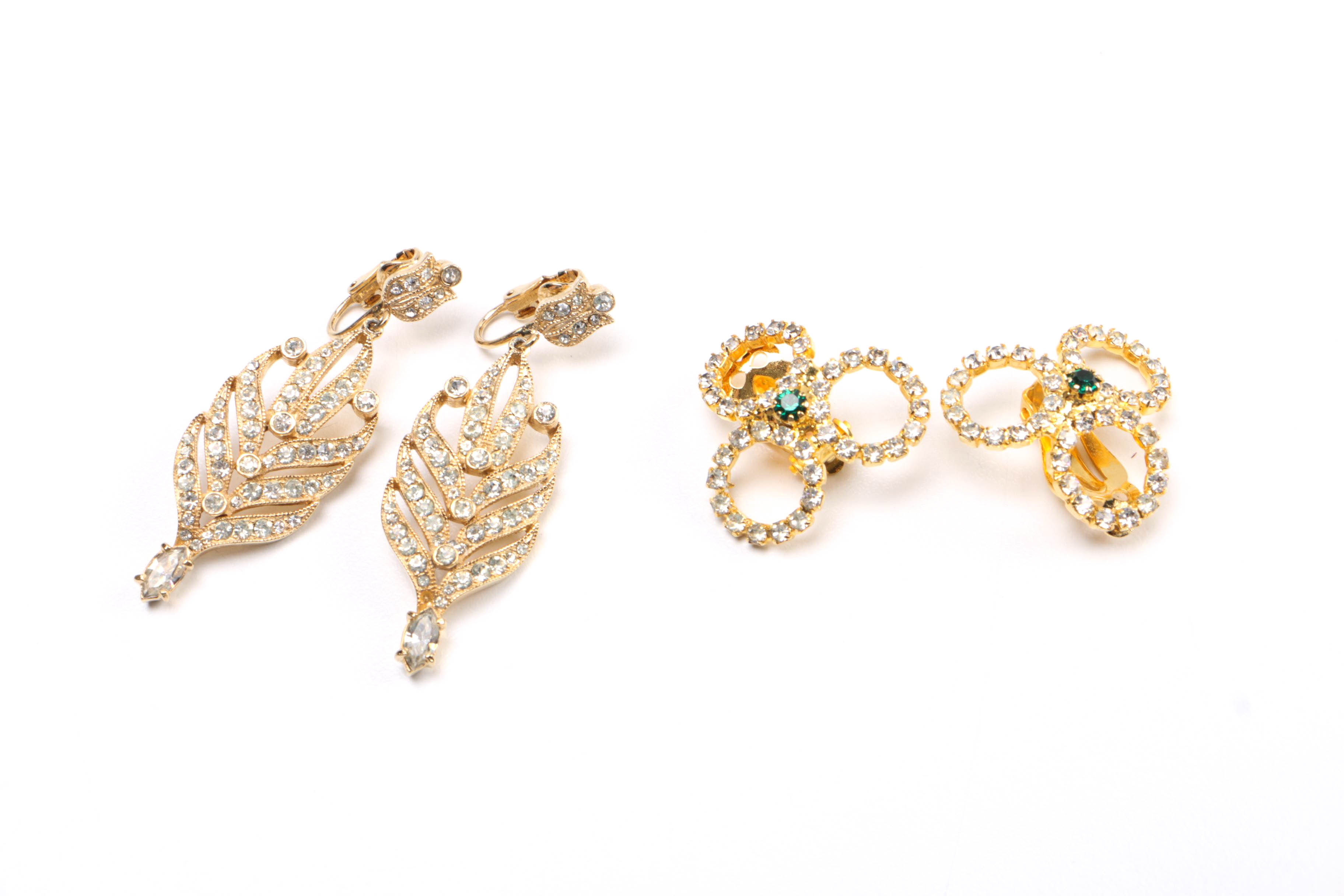 Collection of Designer Costume Jewelry Including Eisenberg and Hobe