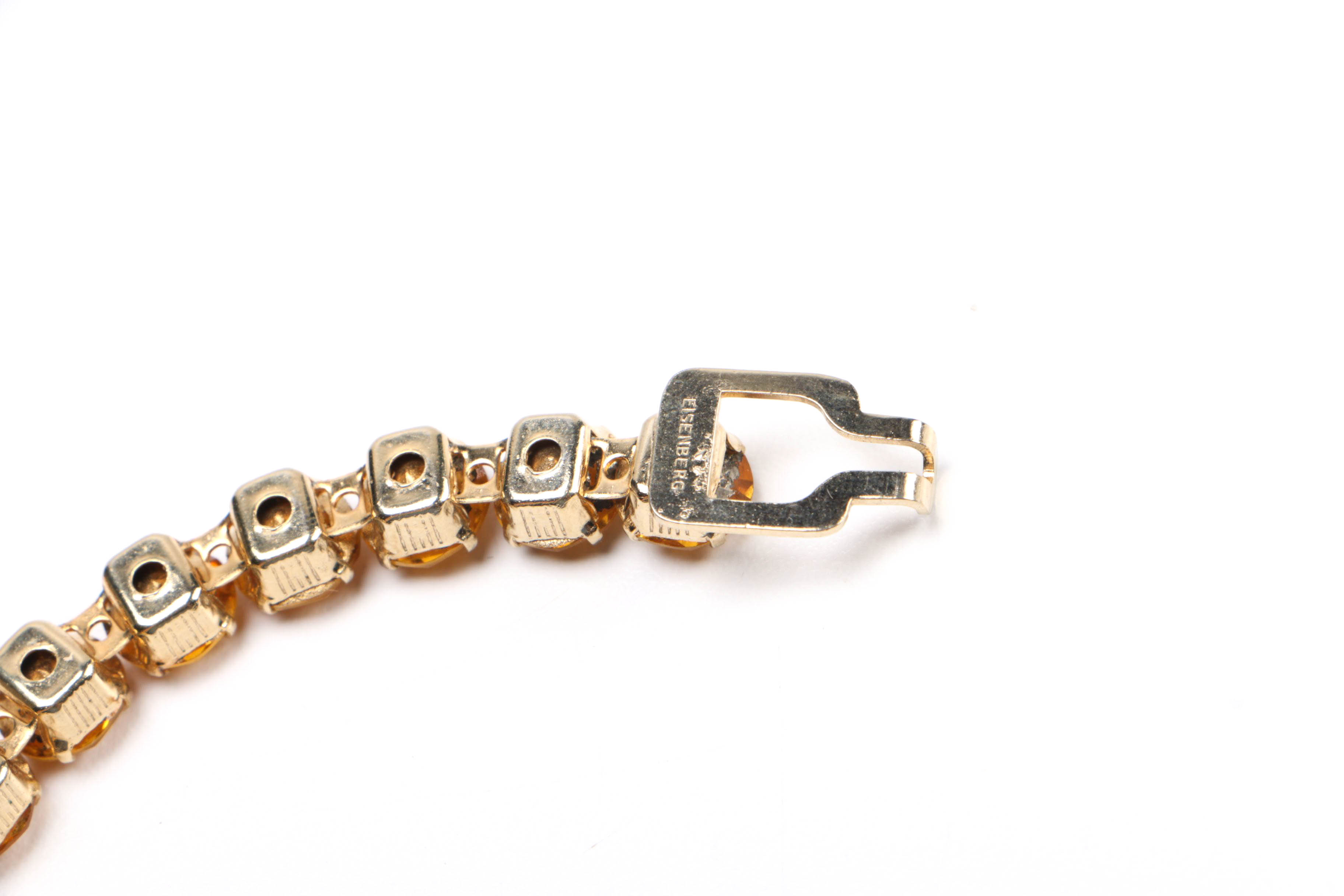 Collection of Designer Costume Jewelry Including Eisenberg and Hobe